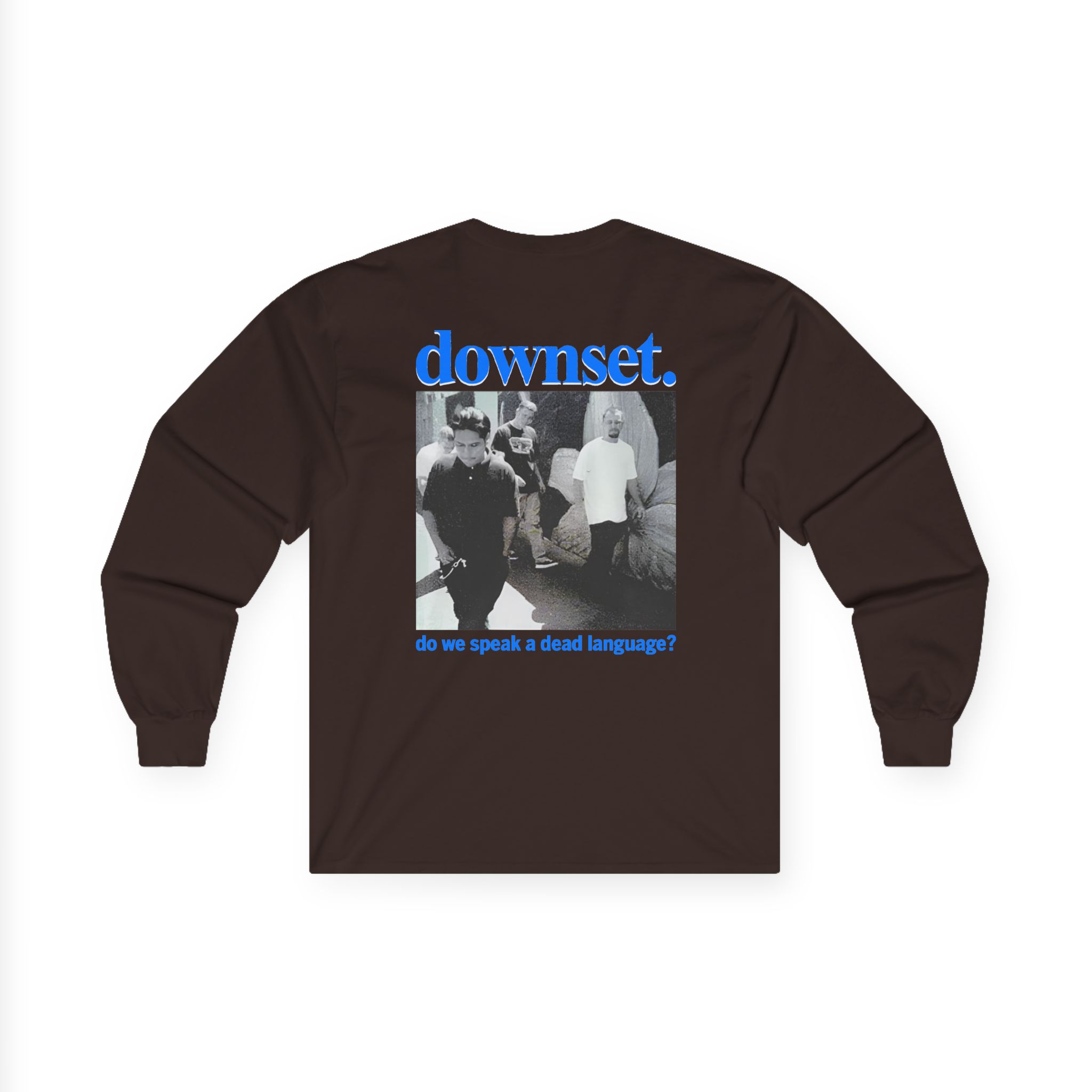 Downset Do We Speak A Dead Language Unisex Ultra Cotton Long Sleeve Tee - Image 4