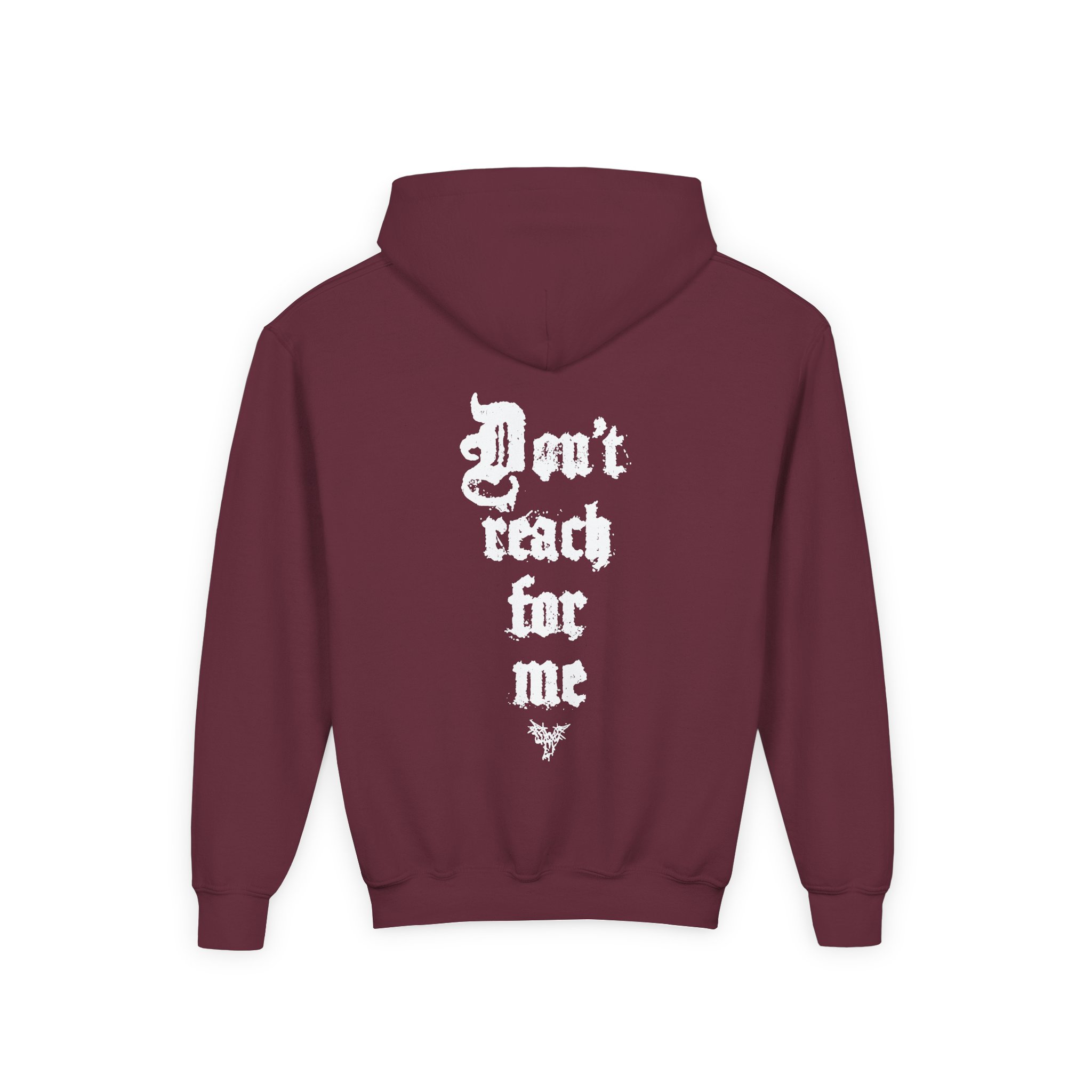 Knocked Loose Don't Reach Youth Heavy Blend Hooded Sweatshirt - Image 4