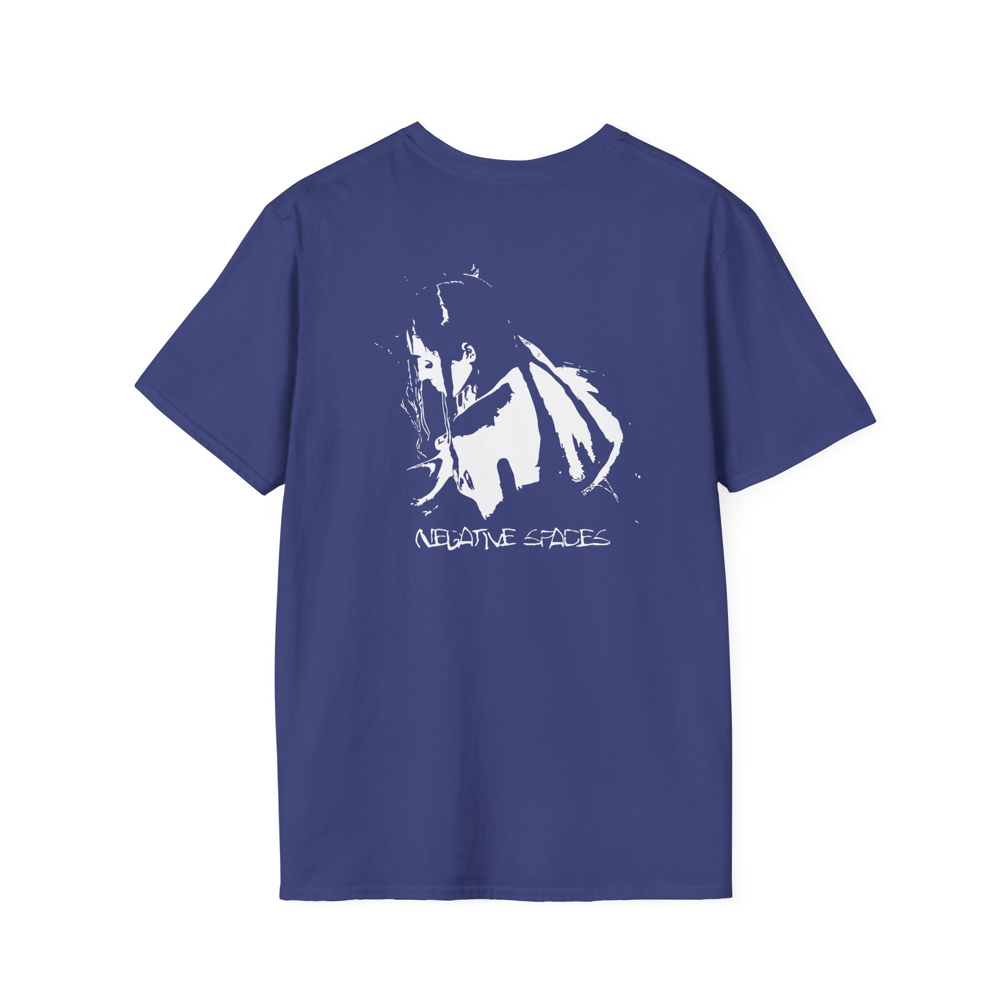 Poppy Negative Spaces Unisex Softstyle T-Shirt - Image 14