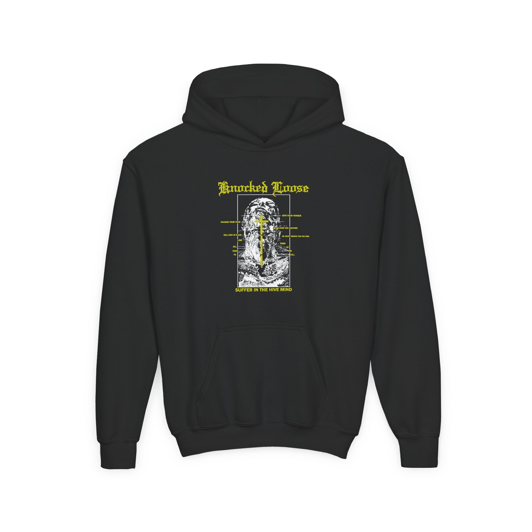 Knocked Loose Hive Mind Youth Heavy Blend Hooded Sweatshirt