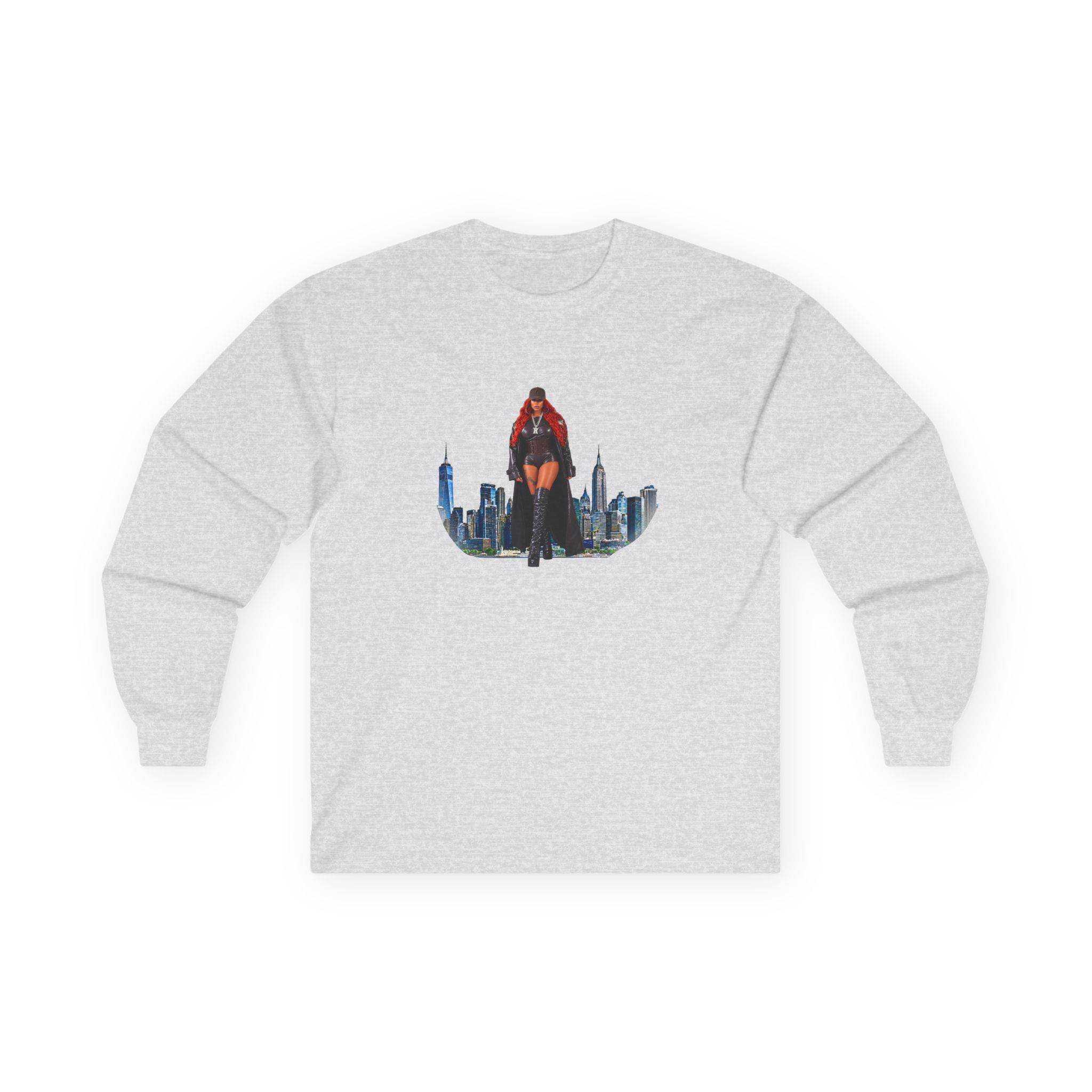 Mary J Blige City Unisex Ultra Cotton Long Sleeve Tee - Image 5