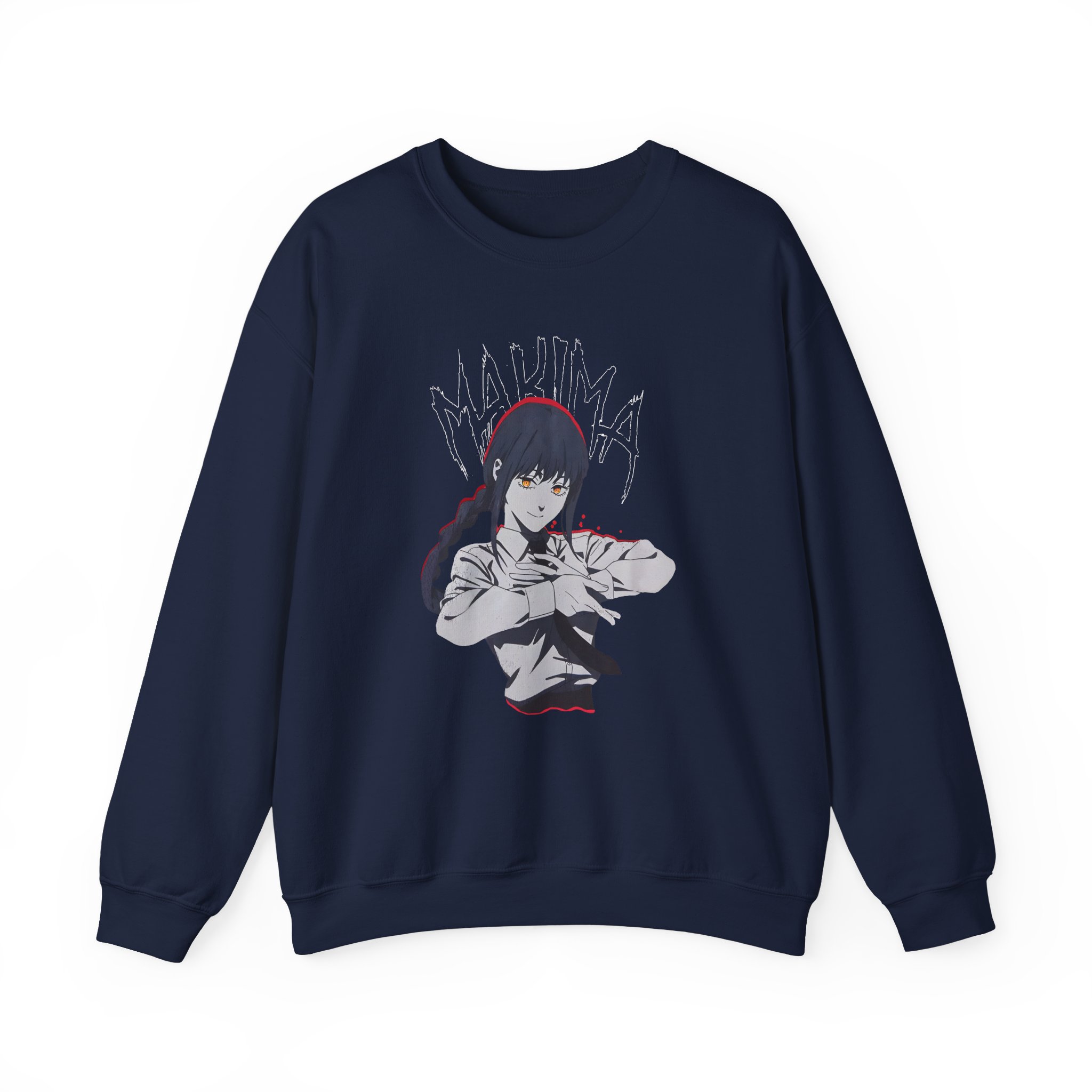 Chainsaw Man Makima Unisex Heavy Blend™ Crewneck Sweatshirt - Image 9