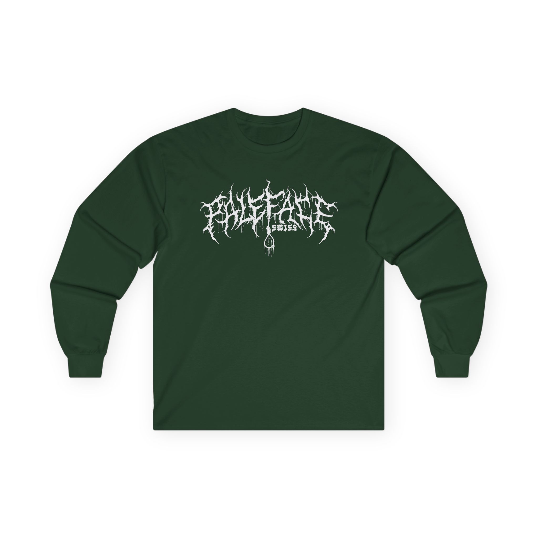 Paleface Swiss Edgy Halloween Unisex Ultra Cotton Long Sleeve Tee - Image 7