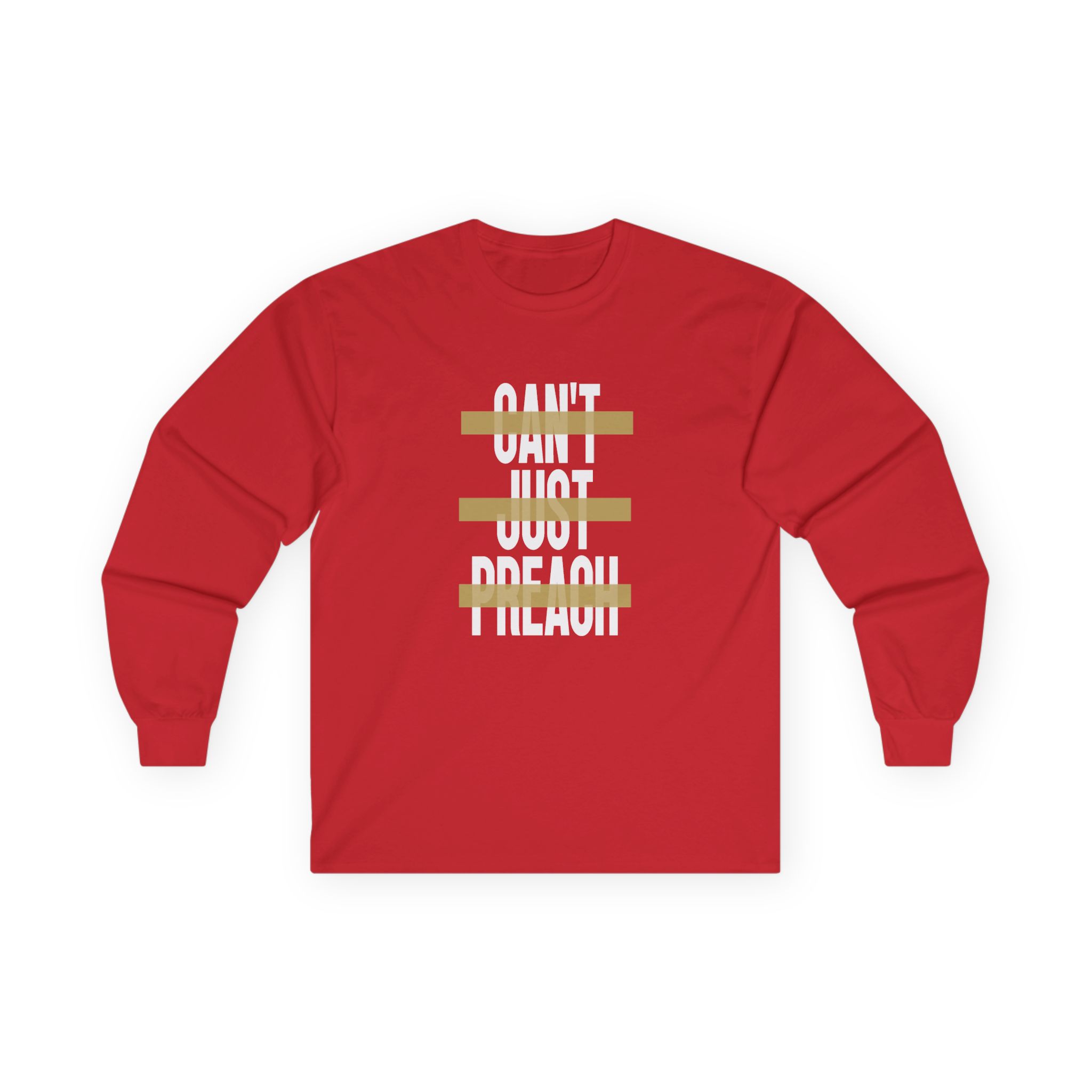 John Legend Can't Just Preach Unisex Ultra Cotton Long Sleeve Tee - Image 17