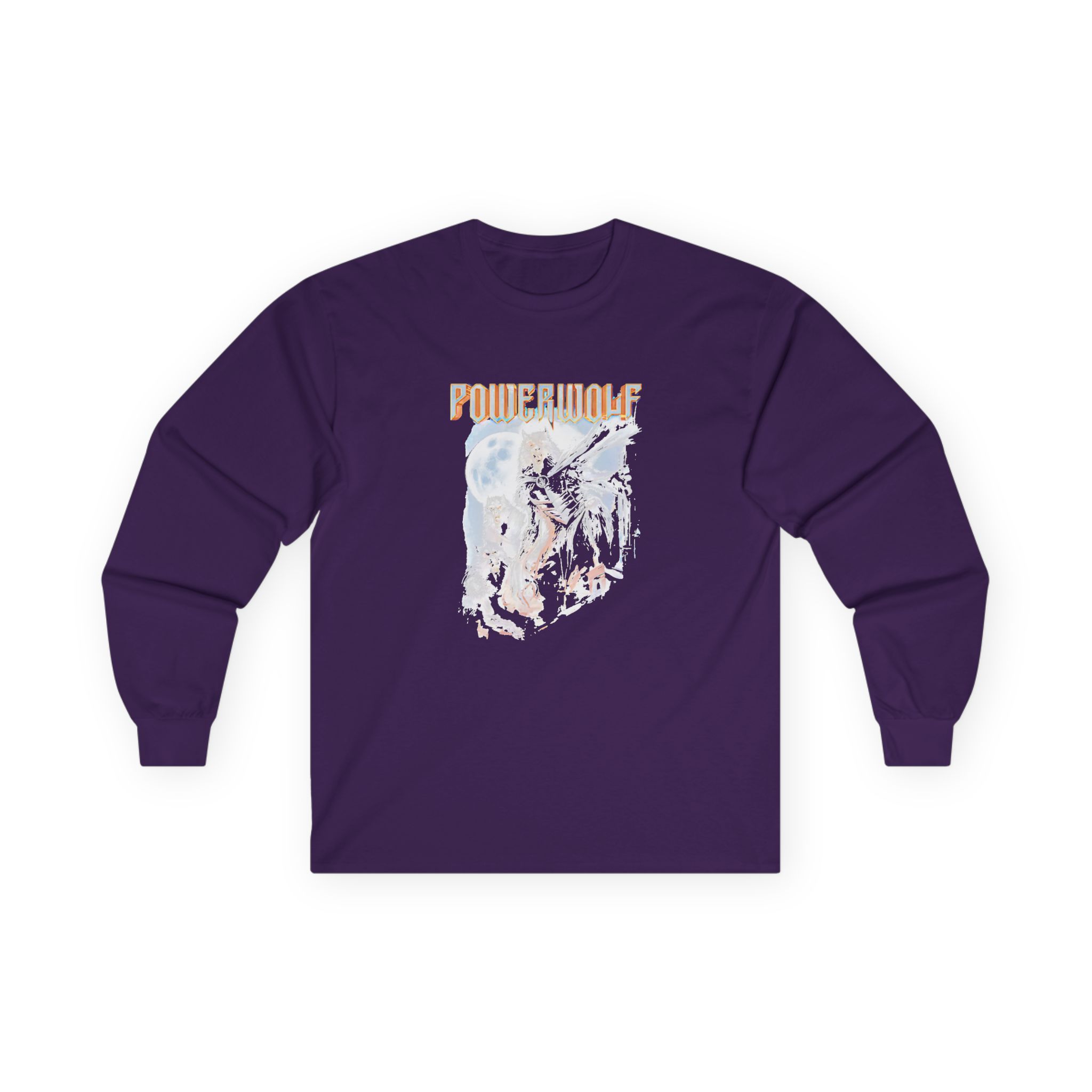 Powerwolf Army of the Night Unisex Ultra Cotton Long Sleeve Tee - Image 7