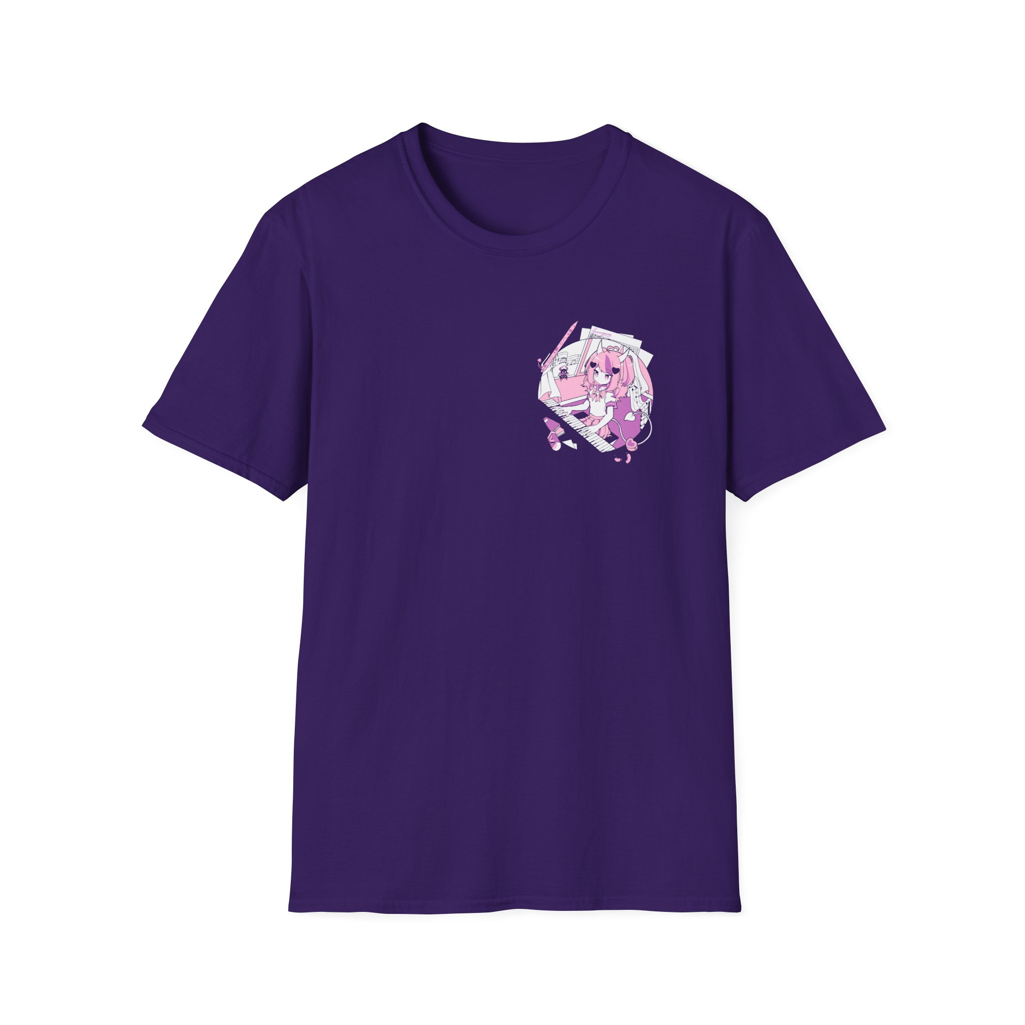 Ironmouse Anime Unisex Softstyle T-shirt - Image 15