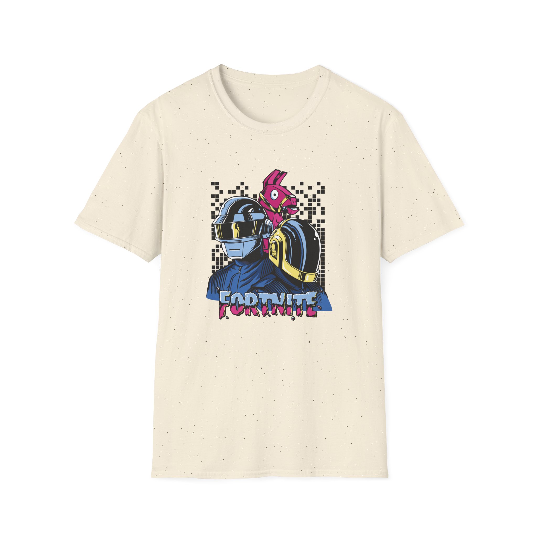 Daft Punk Fortnite X Daft Punk Long Unisex Softstyle T-Shirt - Image 9