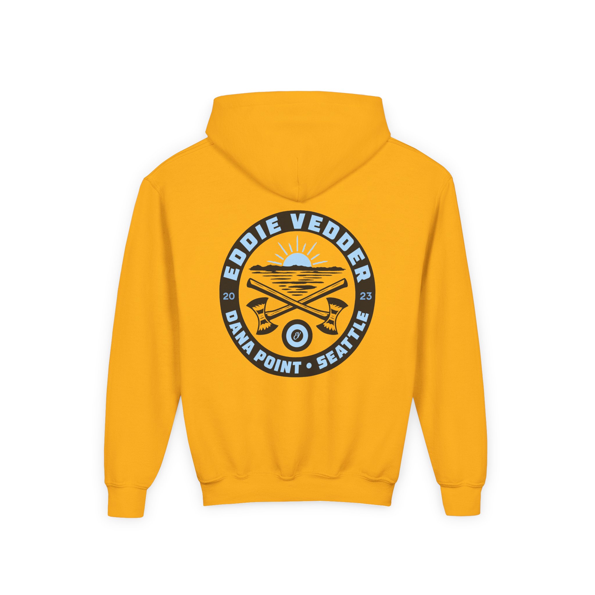 Eddie Vedder Coastal Youth Heavy Blend Hooded Sweatshirt - Image 4
