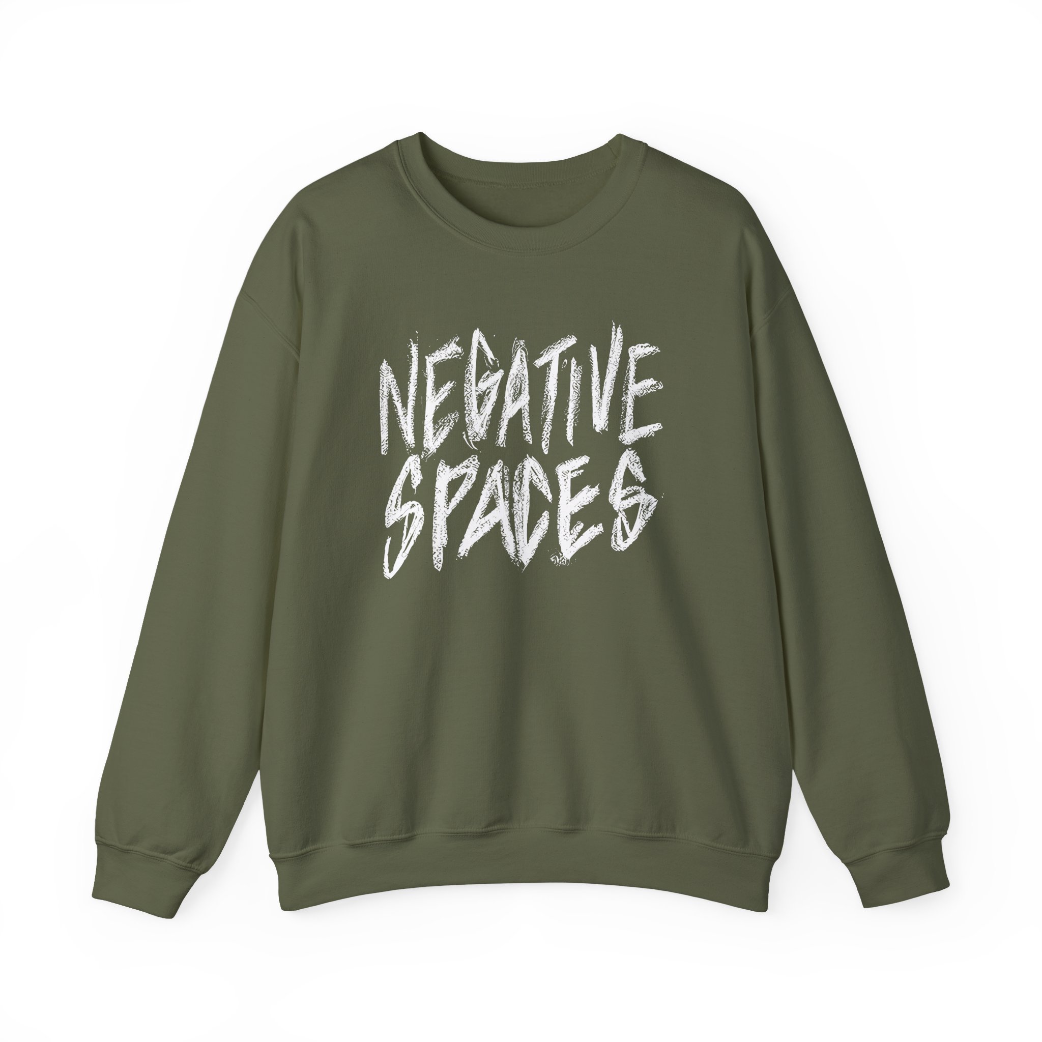 Poppy Negative Spaces Unisex Heavy Blend™ Crewneck Sweatshirt - Image 5