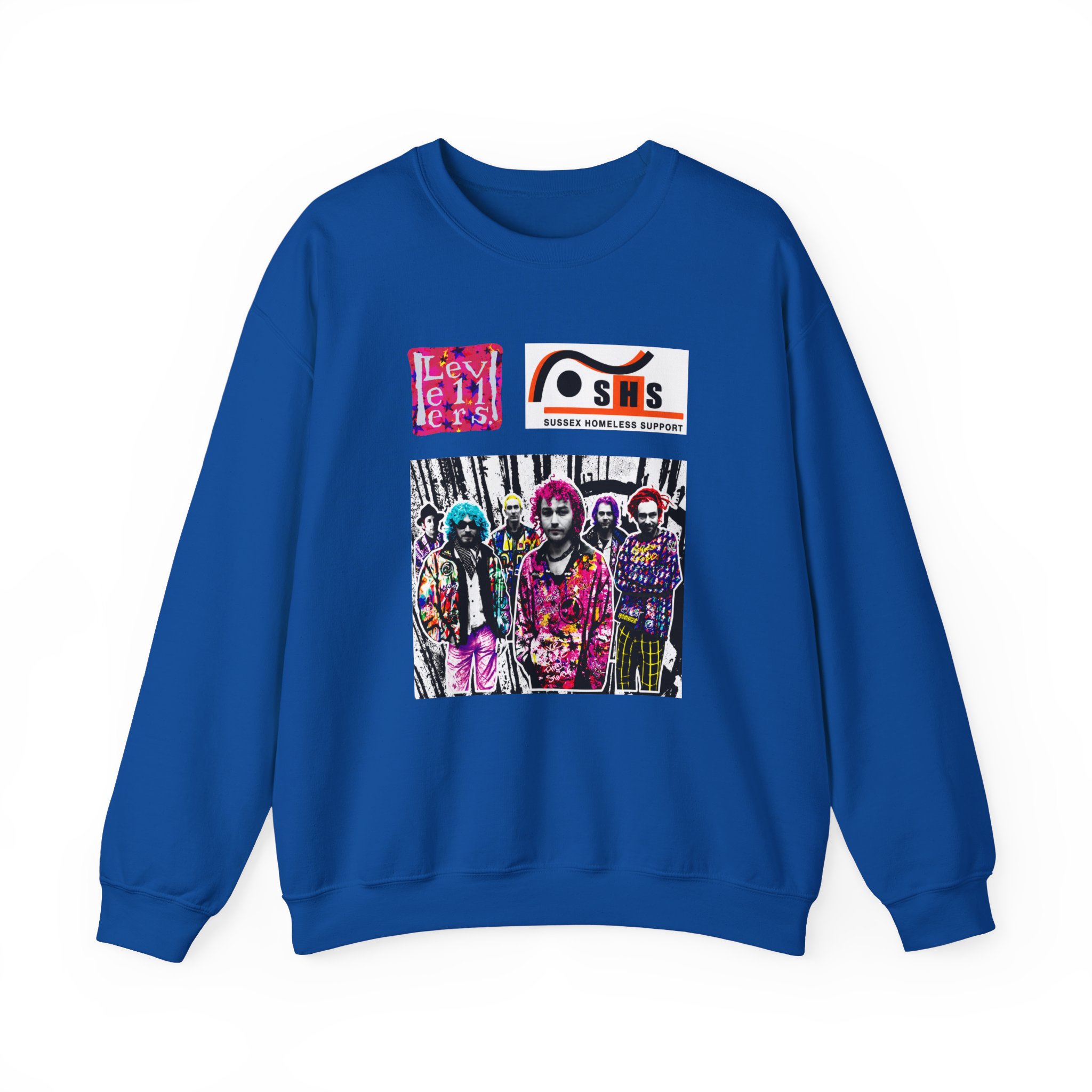 Levellers Postman Print Unisex Heavy Blend™ Crewneck Sweatshirt - Image 13