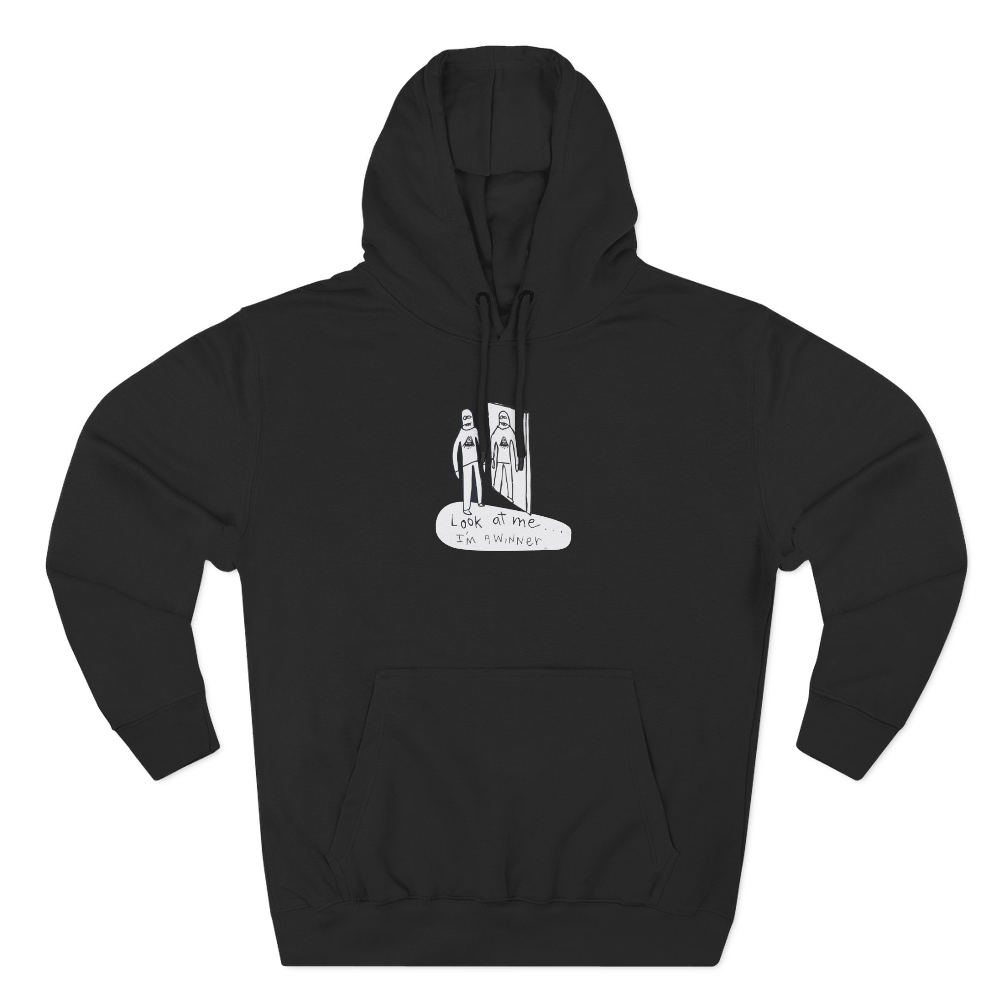 The Aquabats Look at Me. I'm a Winner! Three-Panel Fleece Hoodie - Image 5