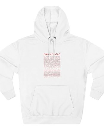 Charlie Puth Professor Puth Three-Panel Fleece Hoodie