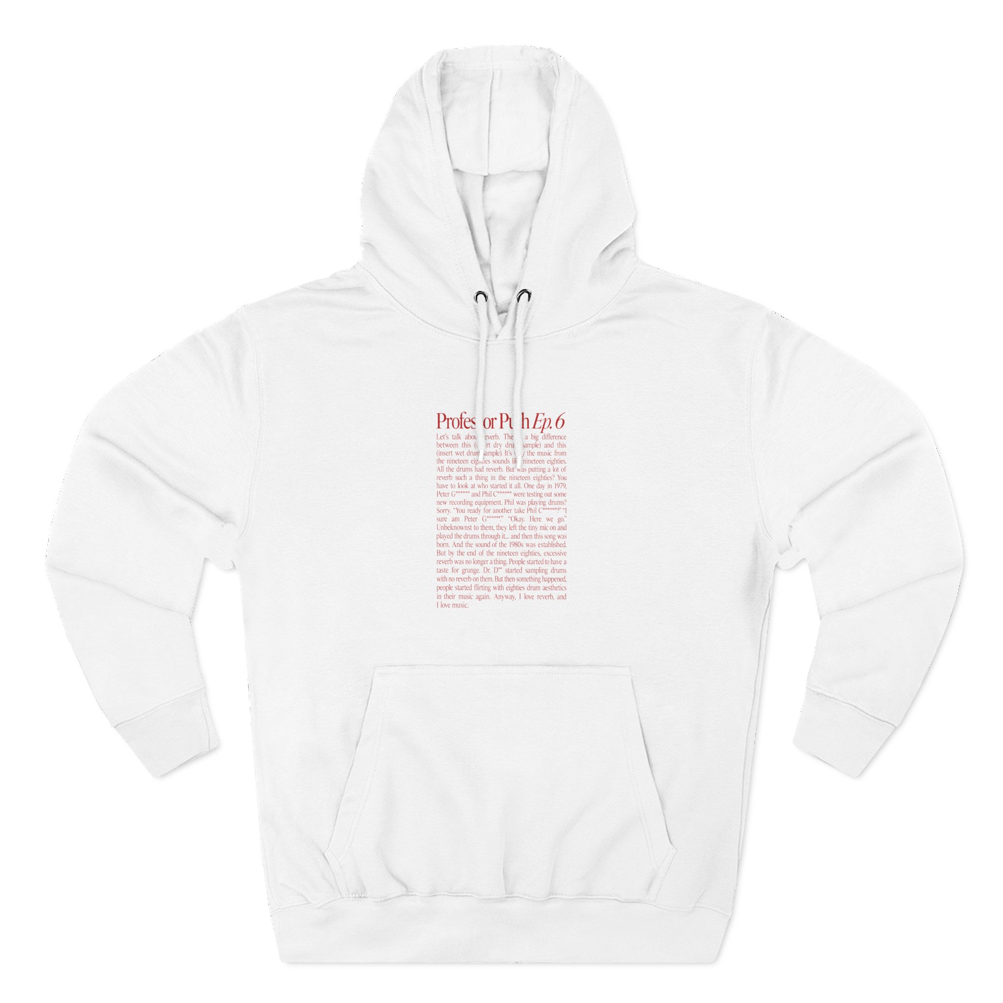 Charlie Puth Professor Puth Three-Panel Fleece Hoodie
