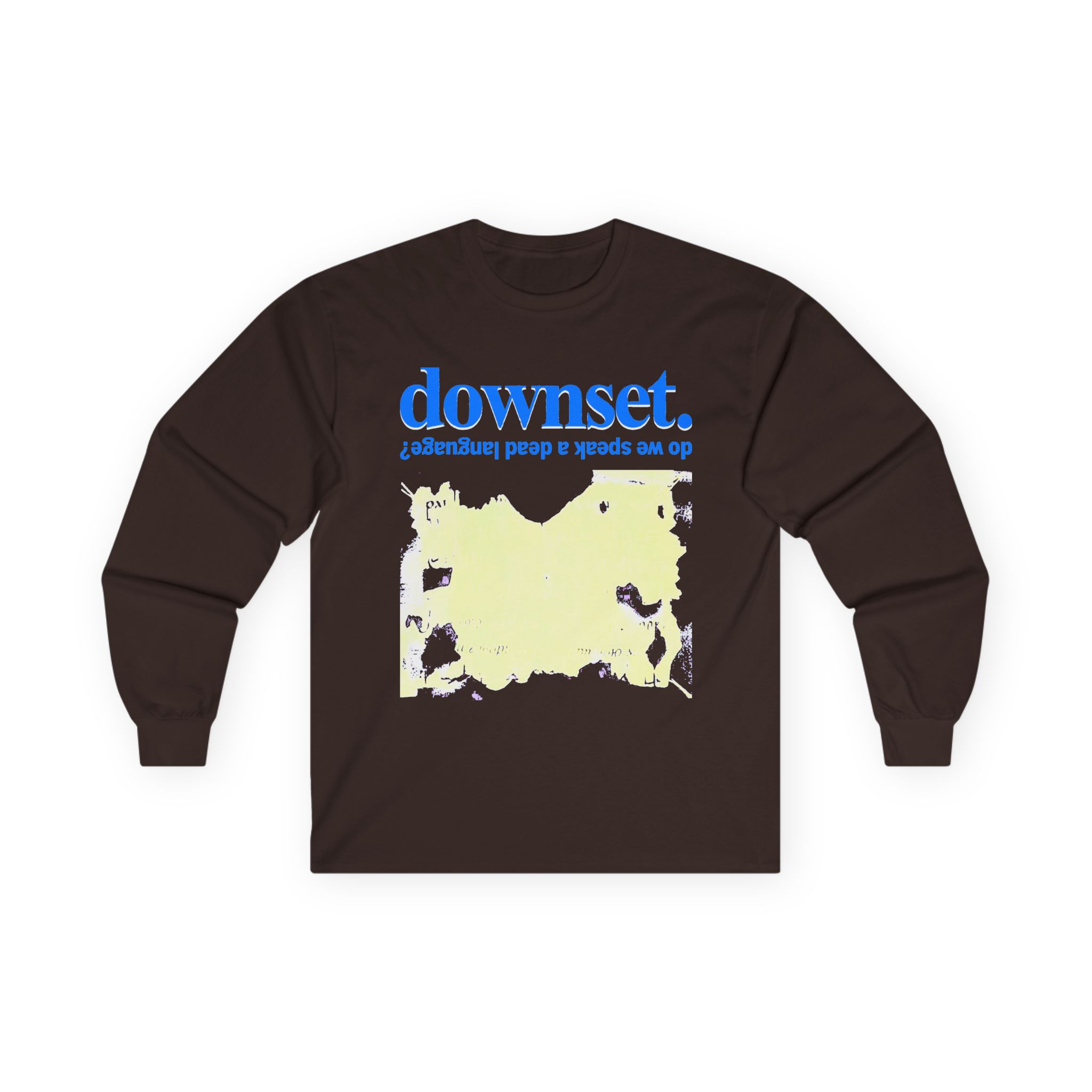 Downset Do We Speak A Dead Language Unisex Ultra Cotton Long Sleeve Tee - Image 3