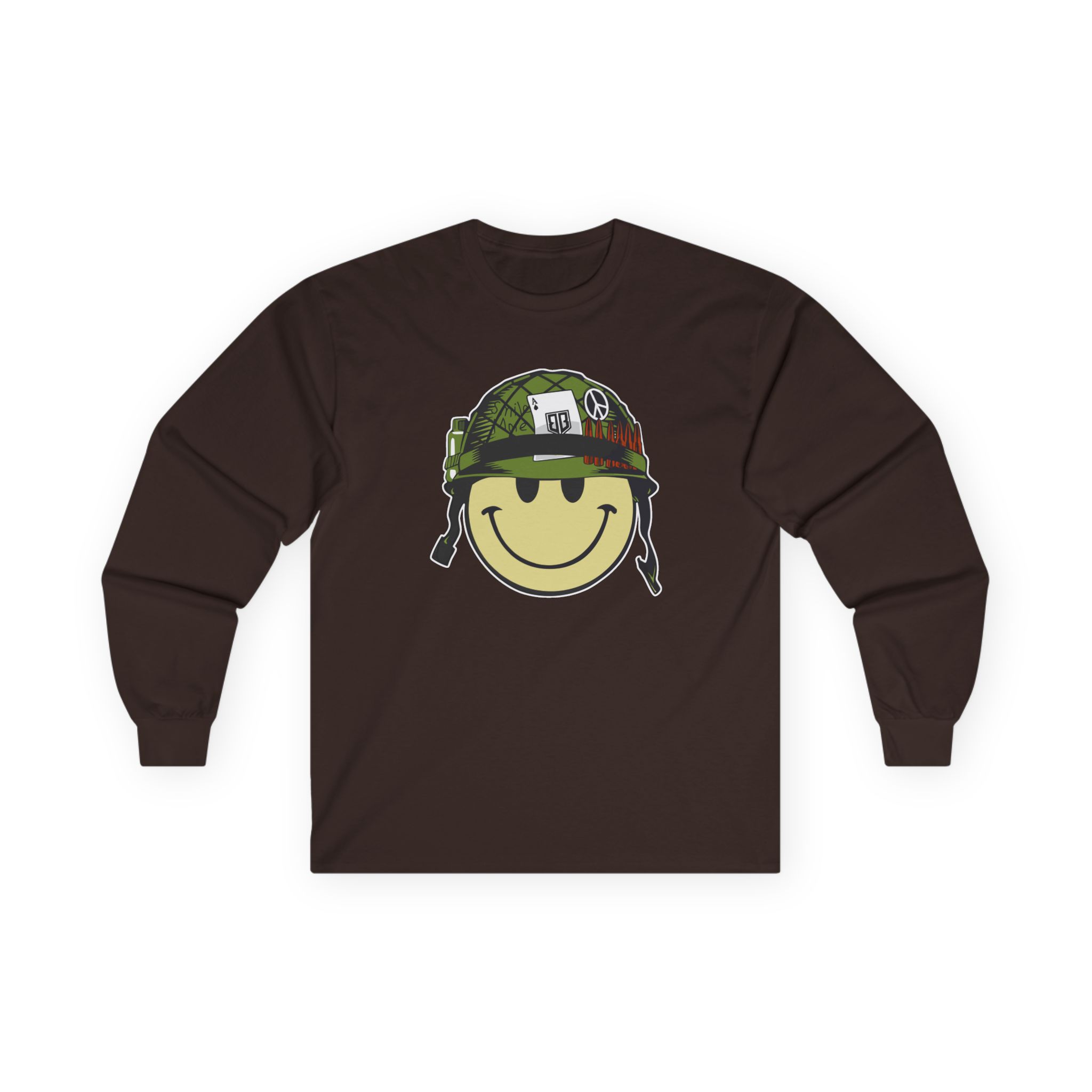 Roman Atwood Smiley Unisex Ultra Cotton Long Sleeve Tee - Image 5