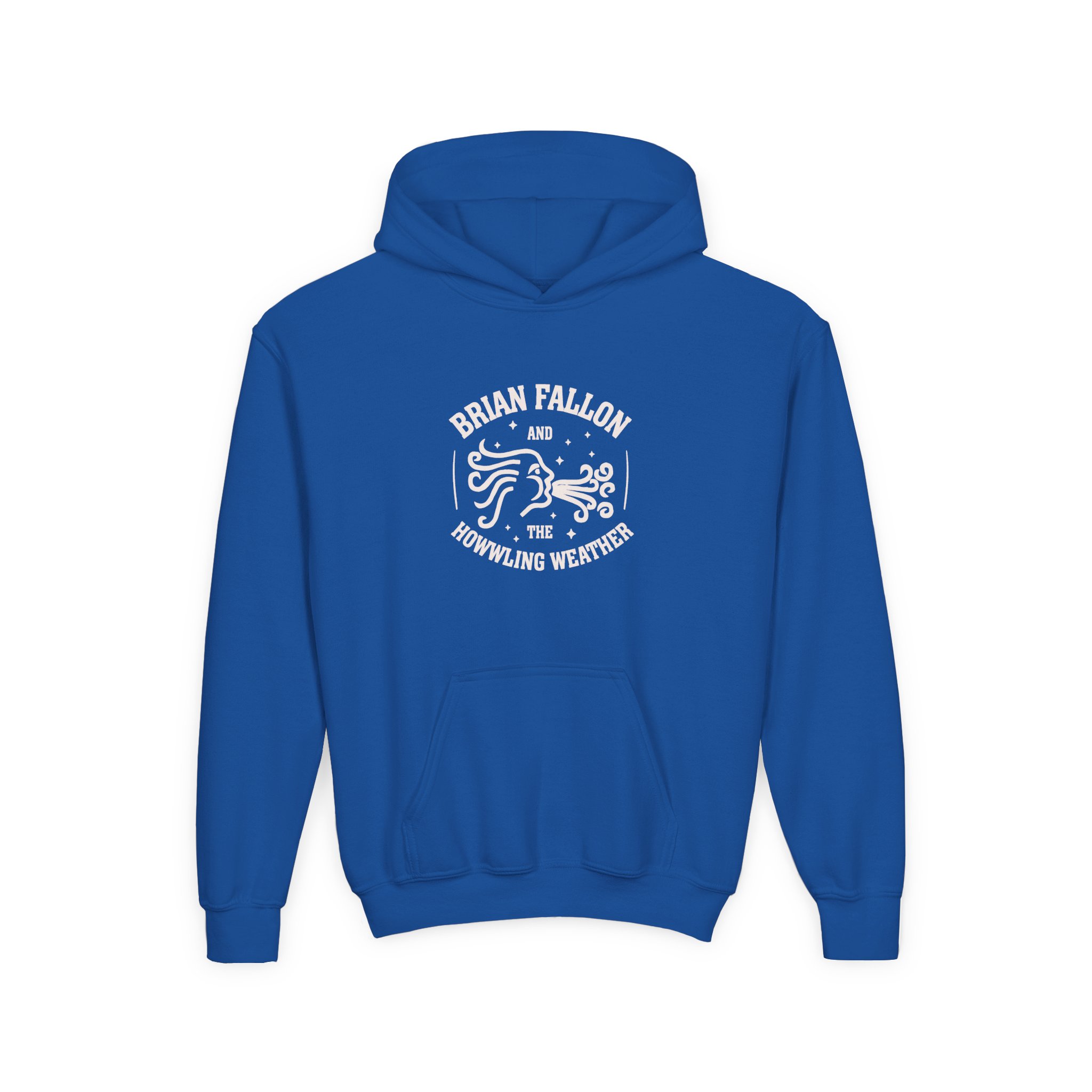 Brian Fallon Howling Weather Youth Heavy Blend Hooded Sweatshirt - Image 9