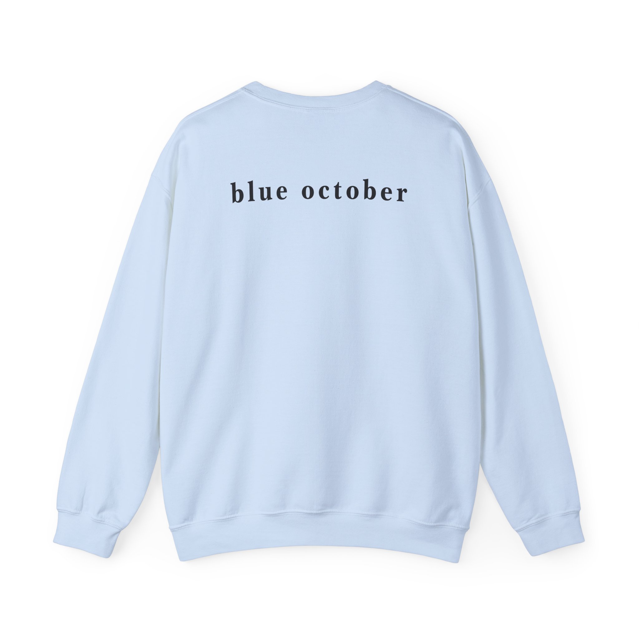 Blue October Big Rose Unisex Heavy Blend™ Crewneck Sweatshirt - Image 12