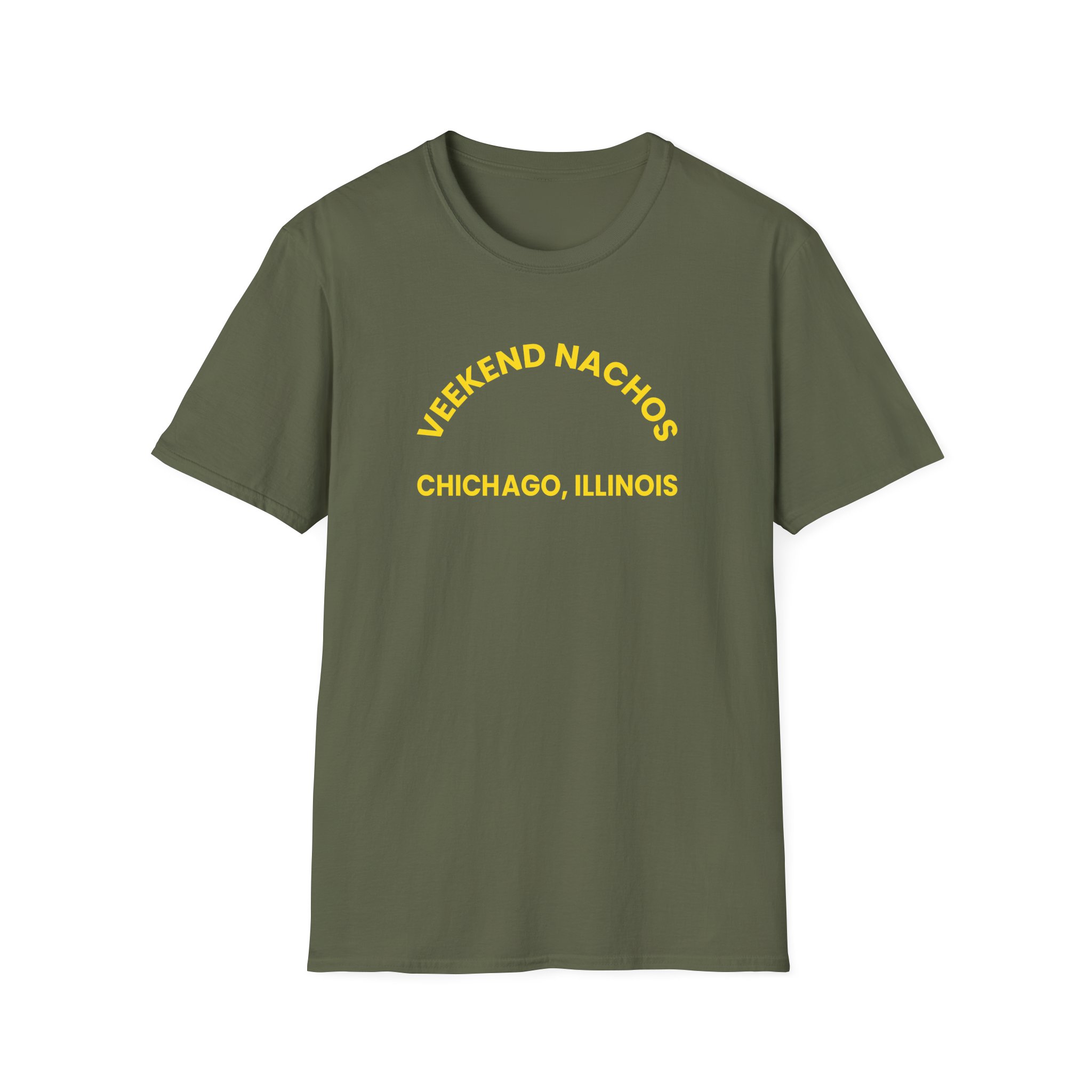 Weekend Nachos Unisex Softstyle T-Shirt - Image 7