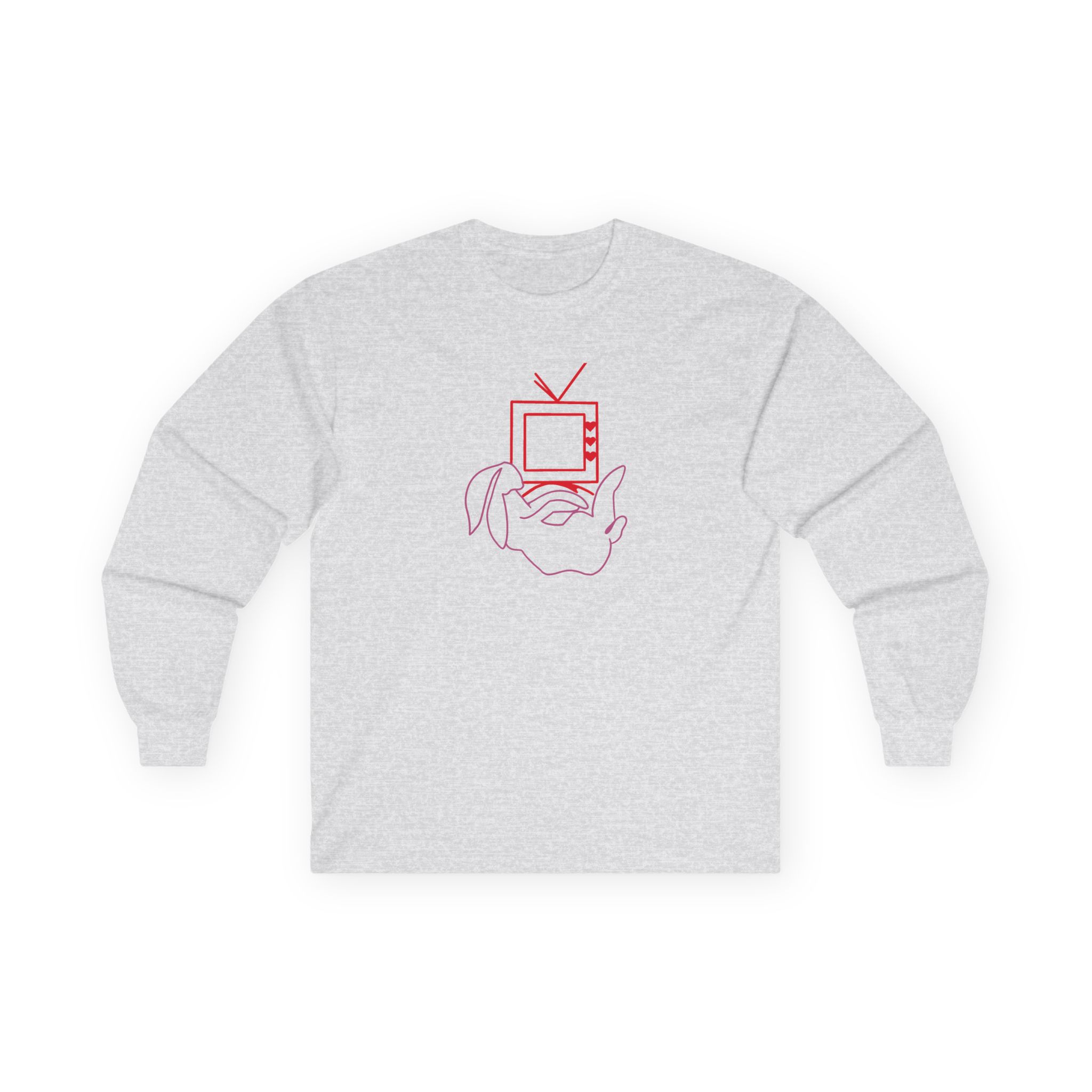 Love on Tour Harry Styles Bunny Tv Unisex Ultra Cotton Long Sleeve Tee - Image 3