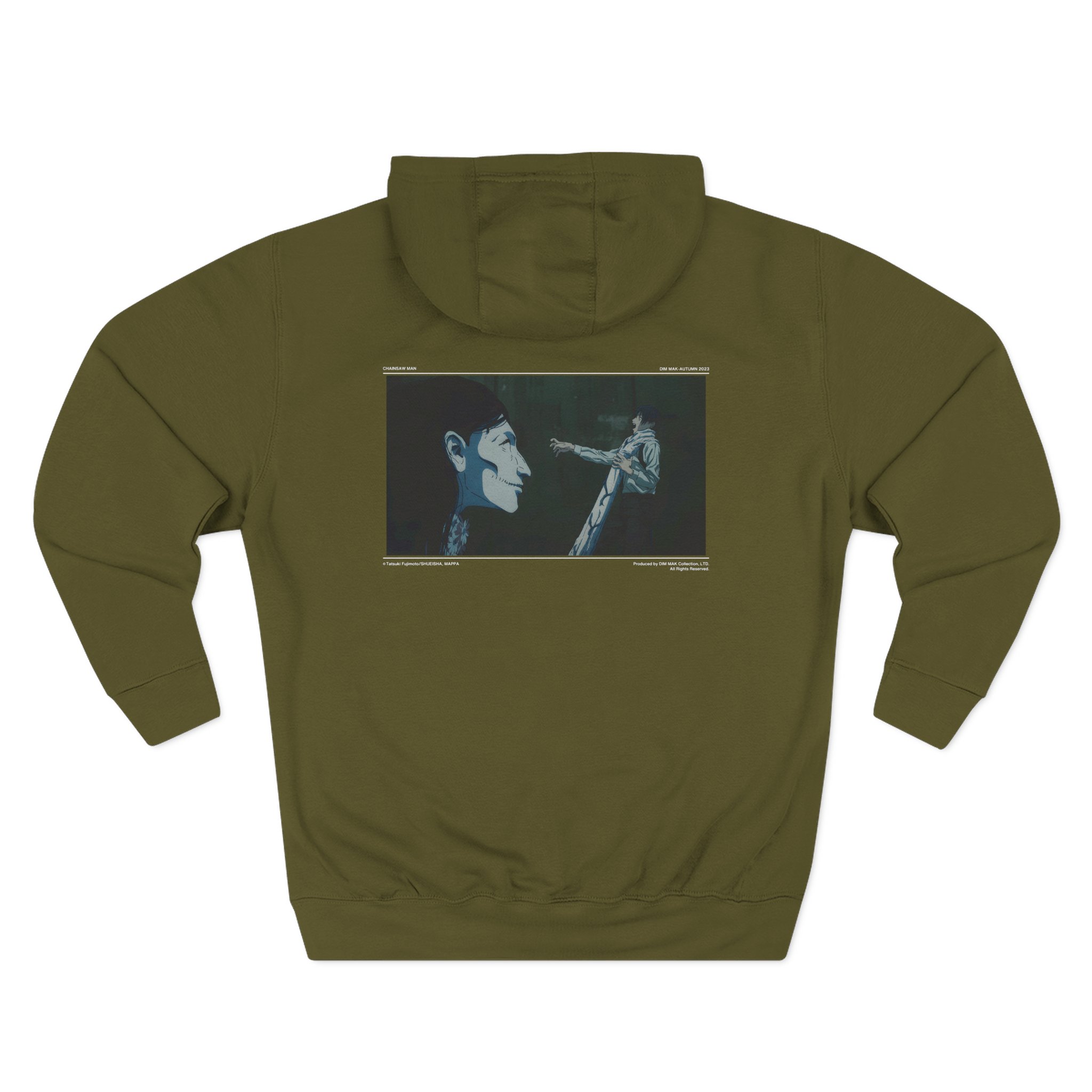 Chainsaw Man X Dim Mak Aki Three-Panel Fleece Hoodie - Image 6
