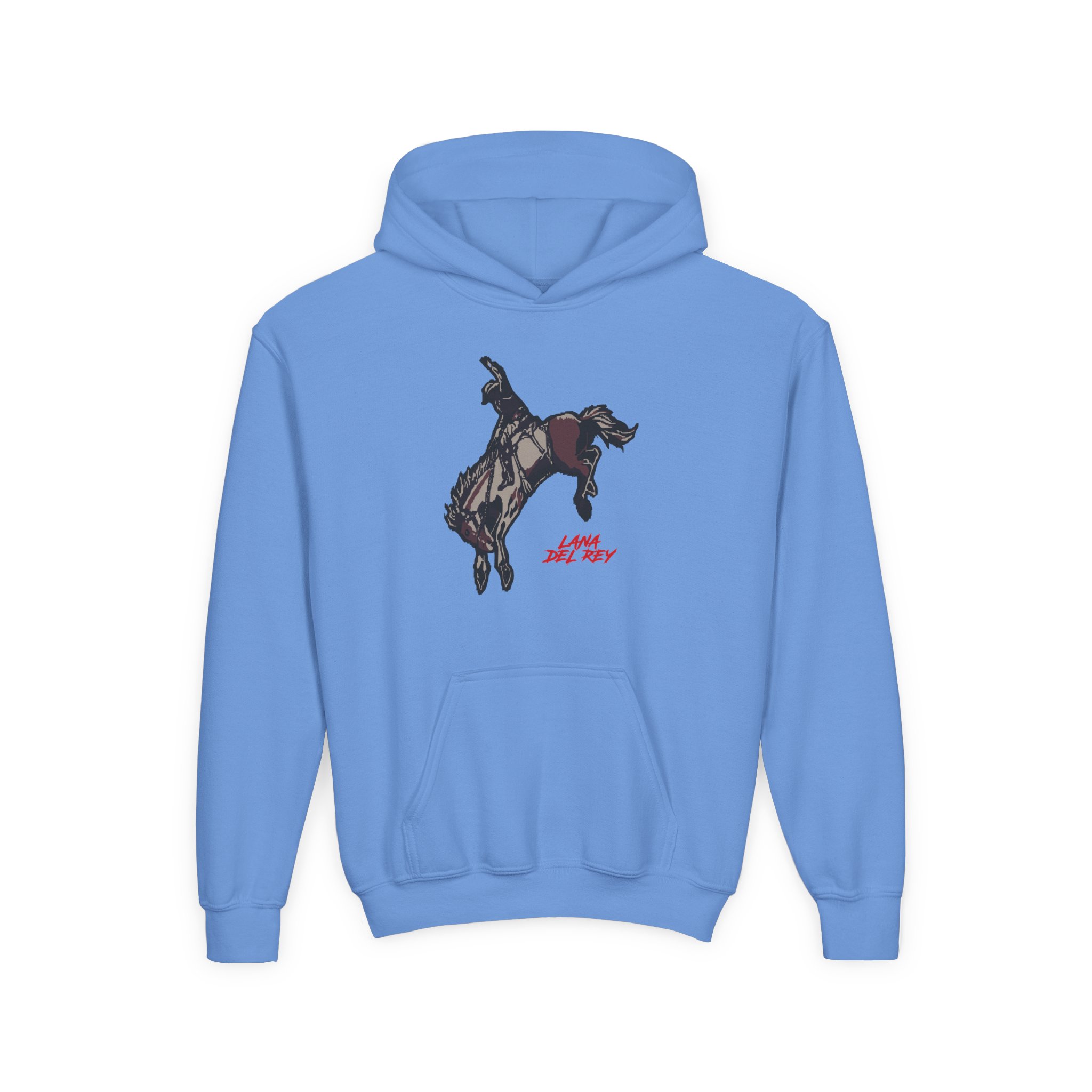 Lanadelrey Indio Knit Youth Heavy Blend Hooded Sweatshirt - Image 7