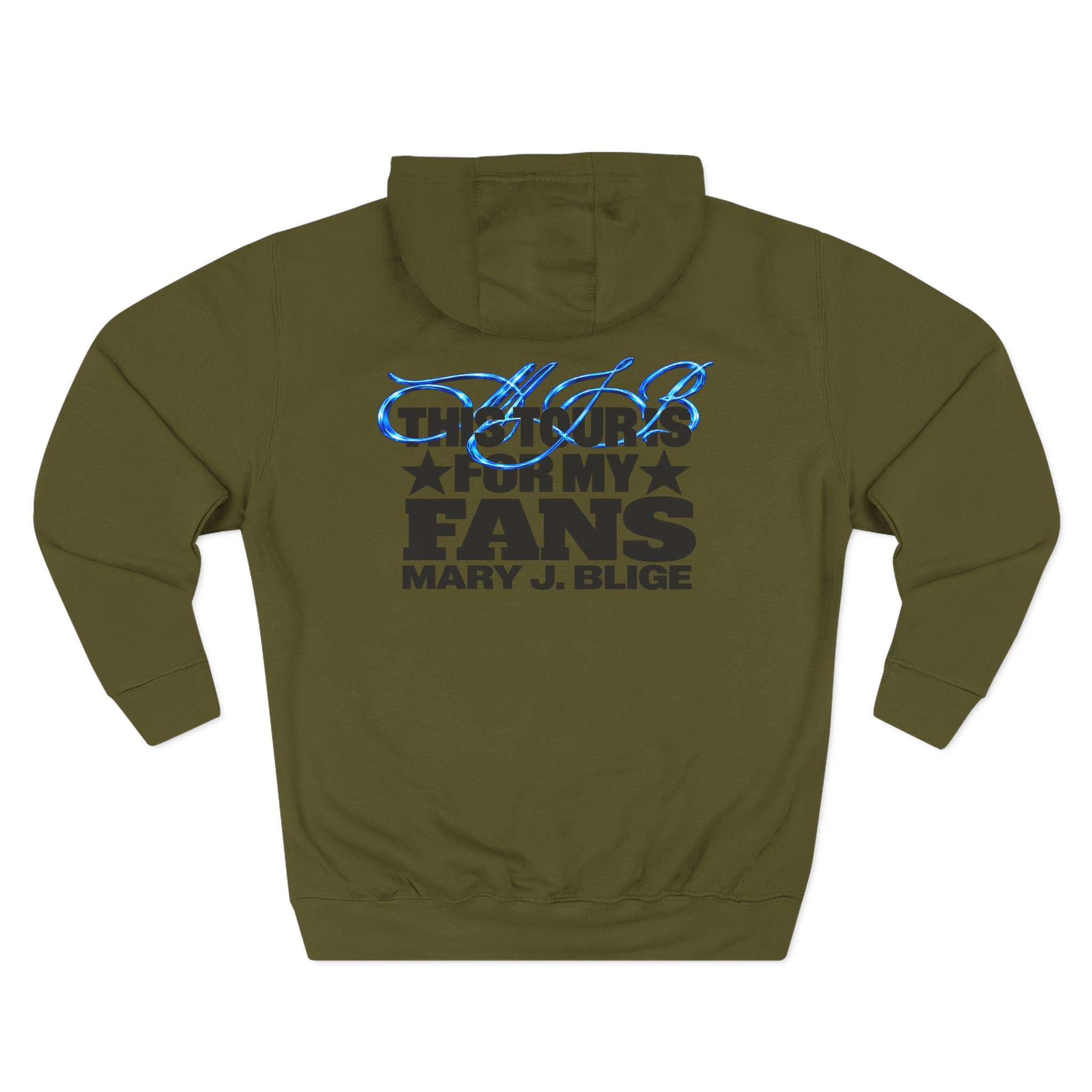 Mary J Blige City Three-panel Fleece Hoodie - Image 2