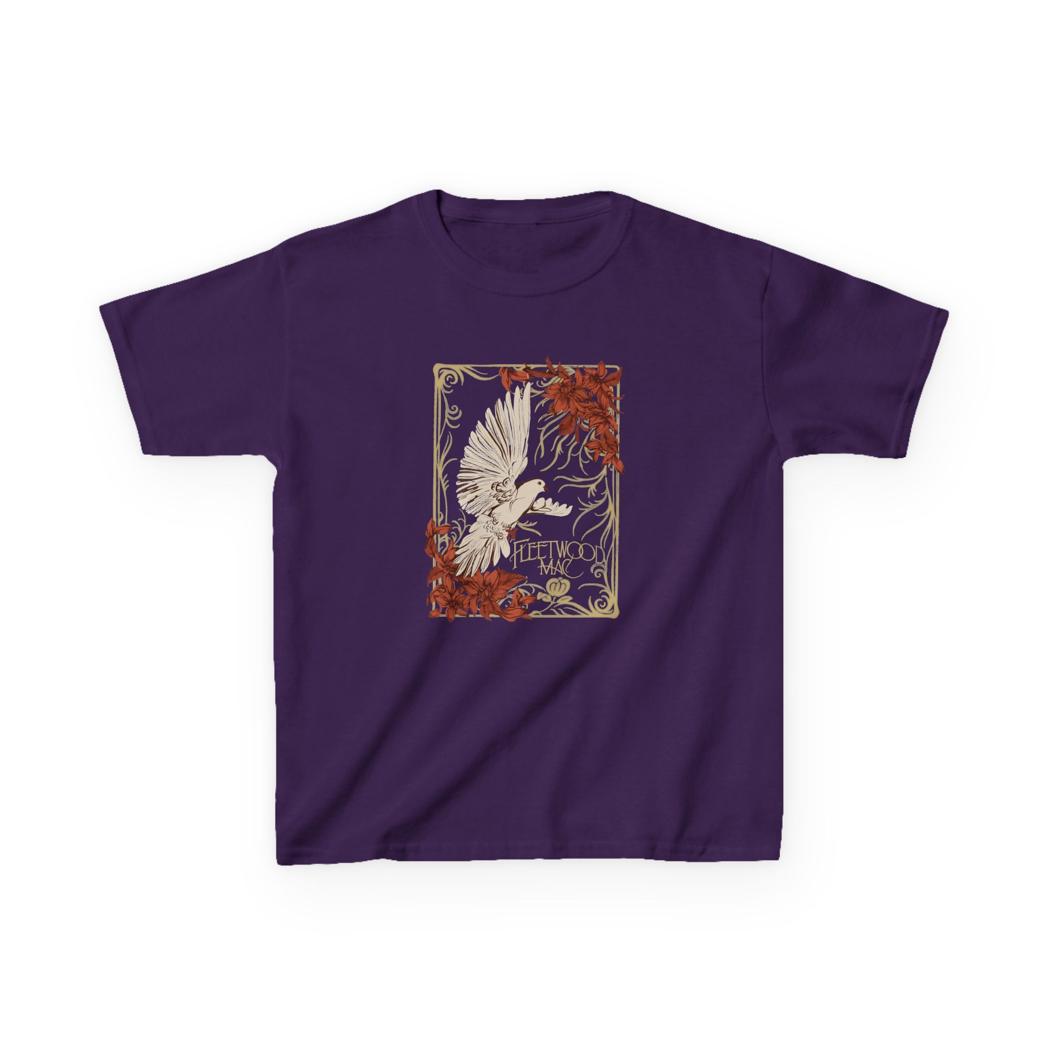 Fleetwood Mac Dove Kids Heavy Cotton™ Tee - Image 7