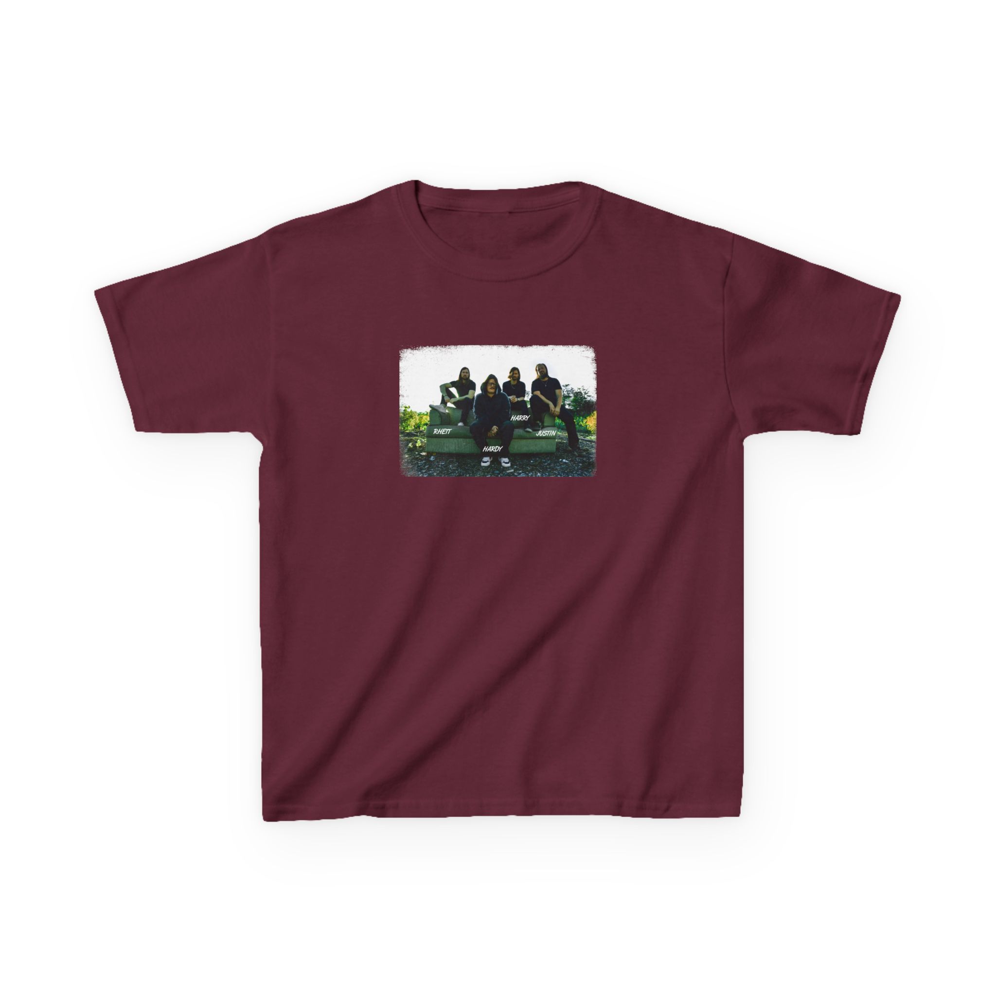 Hd Band Photo Kids Heavy Cotton™ Tee - Image 3