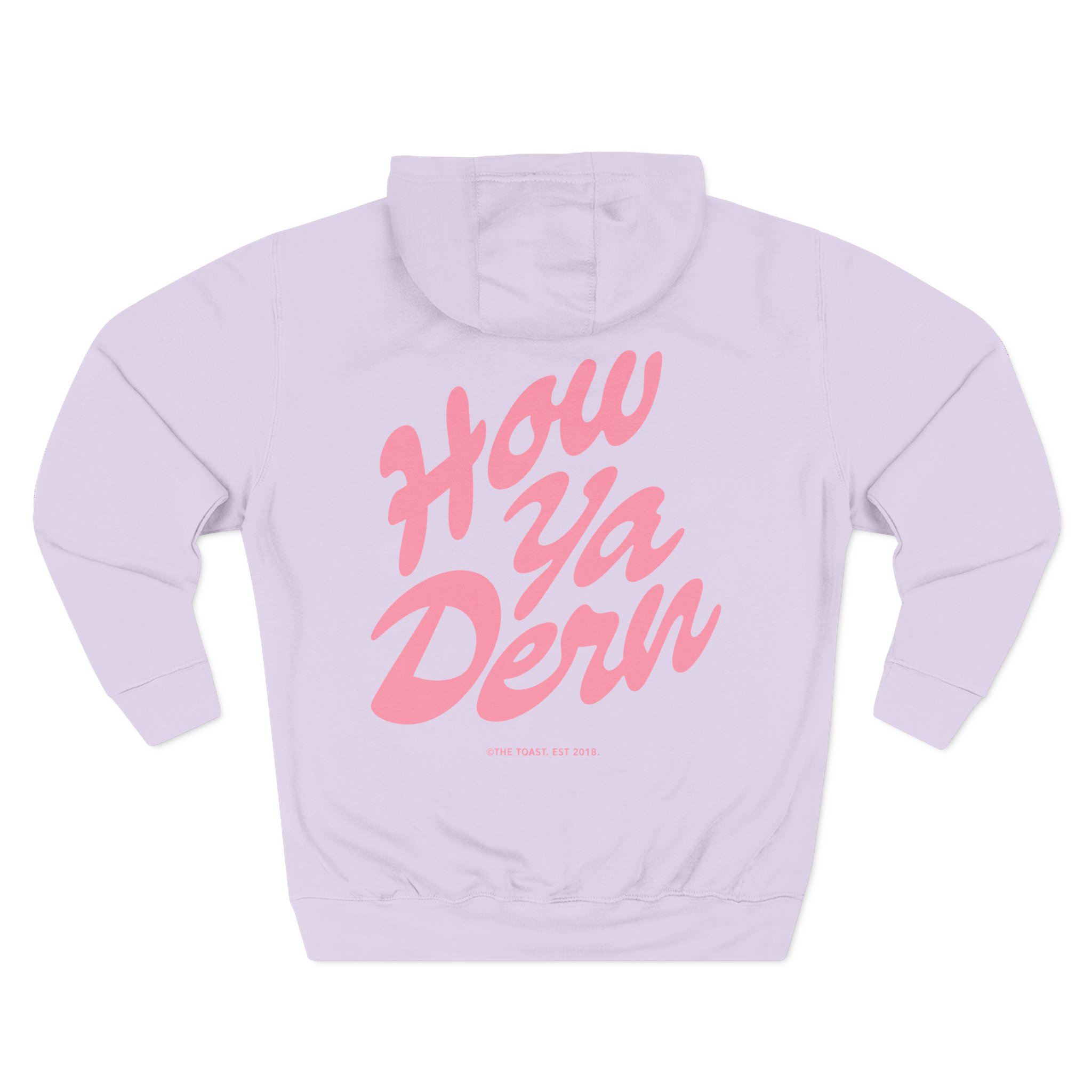 The Toast How Ya Dern Three-Panel Fleece Hoodie - Image 24