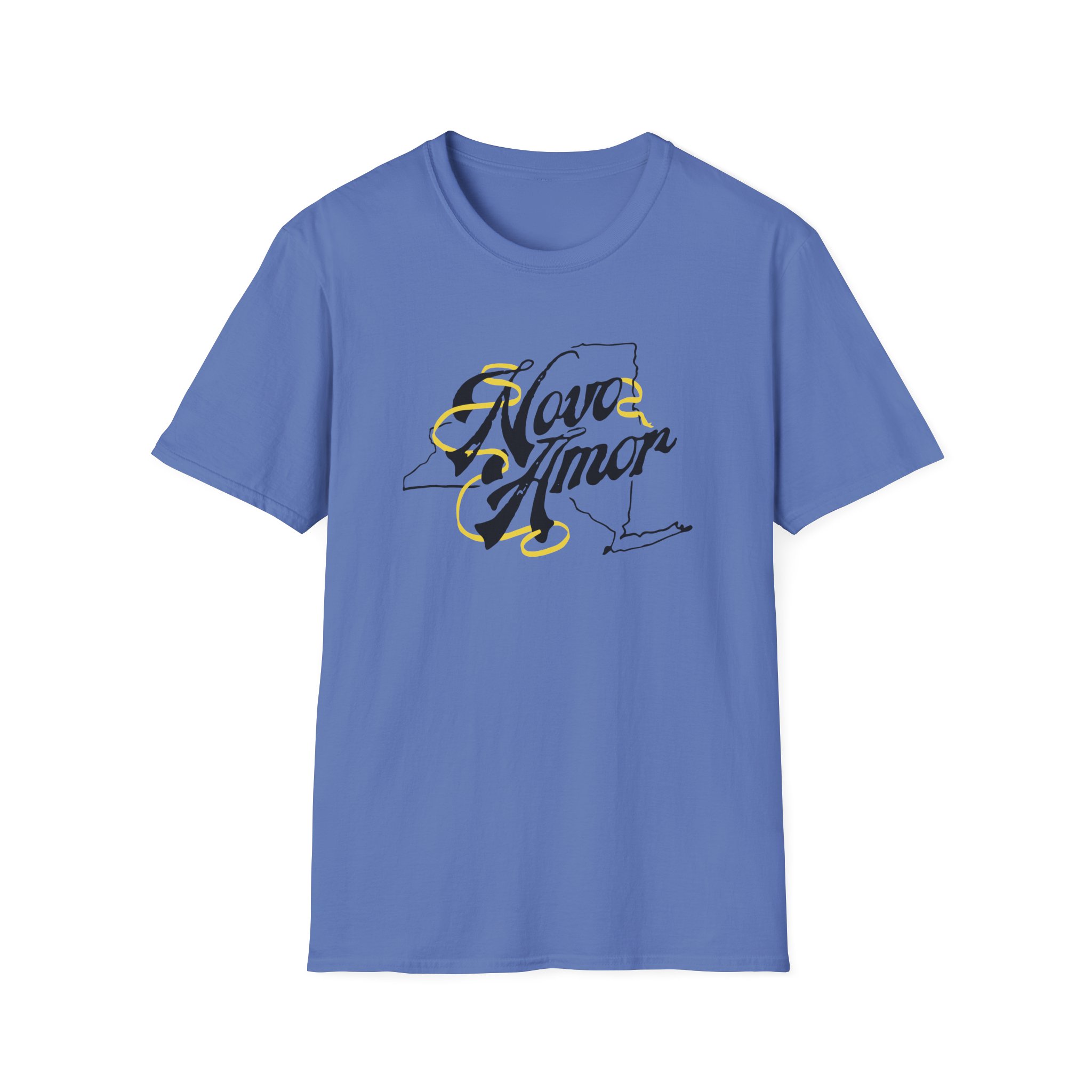 Novo Amor Ny Ribbon Unisex Softstyle T-Shirt - Image 17
