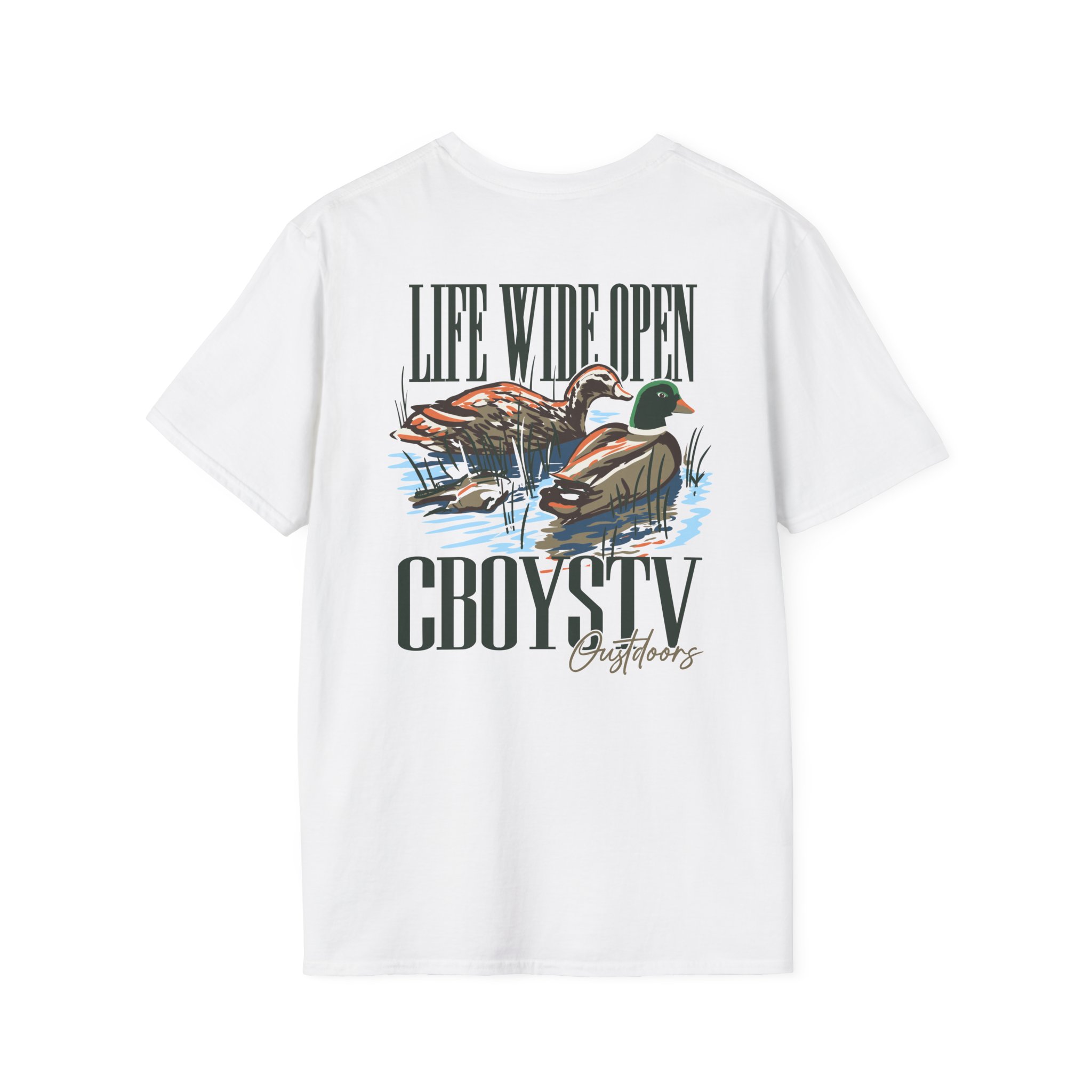 Cboystv Mallard Unisex Softstyle T-Shirt - Image 2