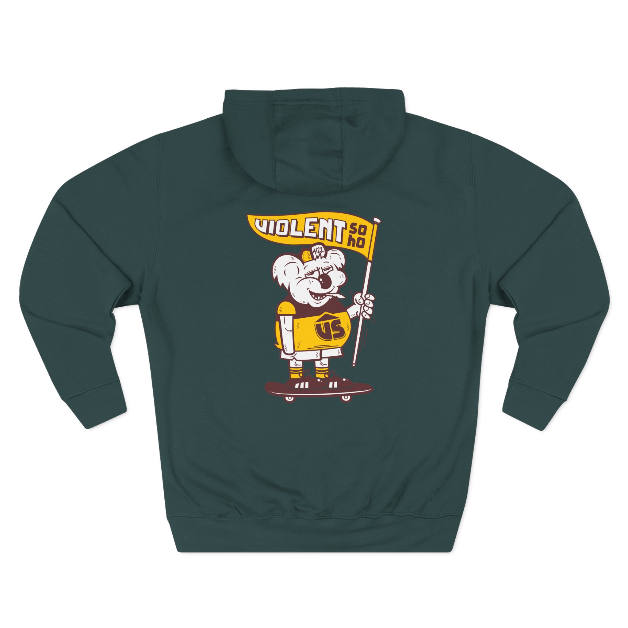 Violent Soho Brisbane Bears Three-Panel Fleece Hoodie - Image 18