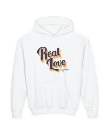 Youth Mary J Blige Real Love Heavy Blend Hooded Sweatshirt