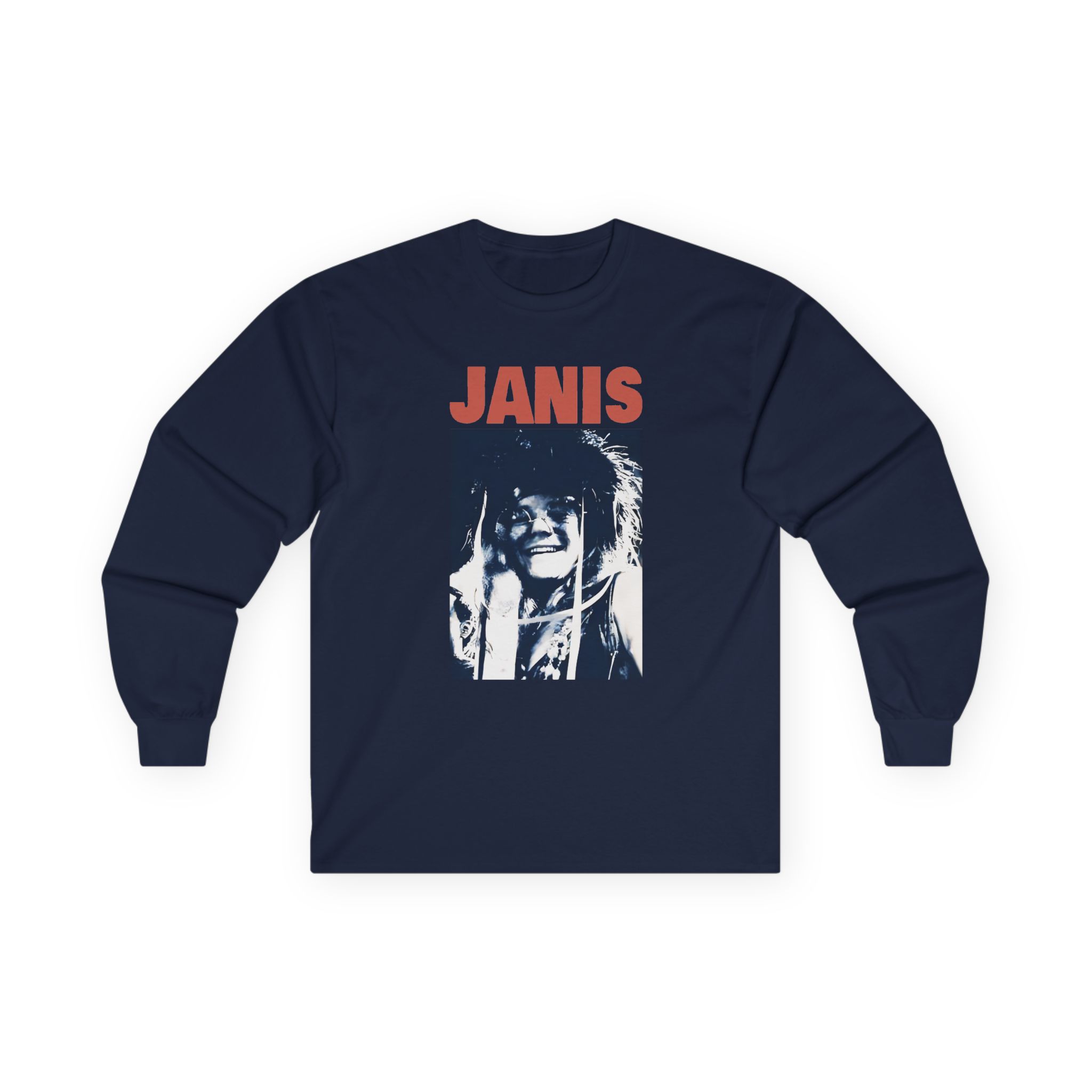 Janis Joplin Beatnick Unisex Ultra Cotton Long Sleeve Tee - Image 17
