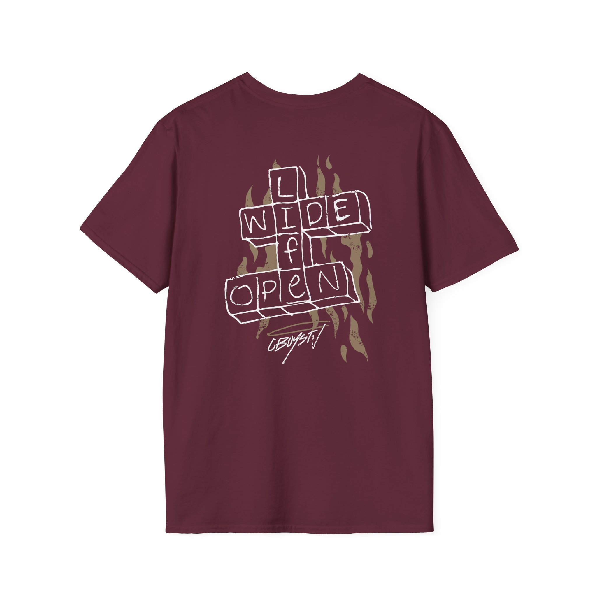Cboystv Crossword Unisex Softstyle T-Shirt - Image 4