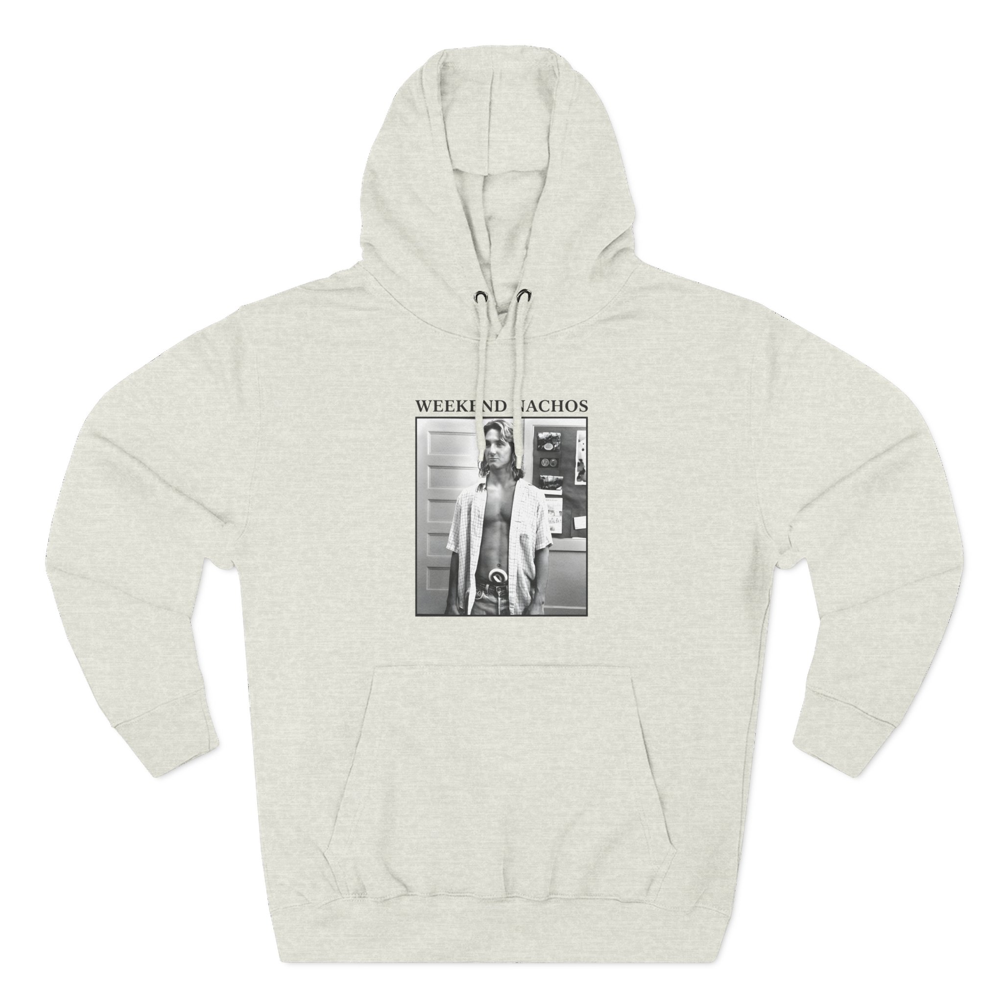 Weekend Nachos Three-Panel Fleece Hoodie - Image 9