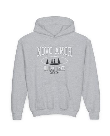 Novo Amor Round Lake State Youth Heavy Blend Hooded Sweatshirt