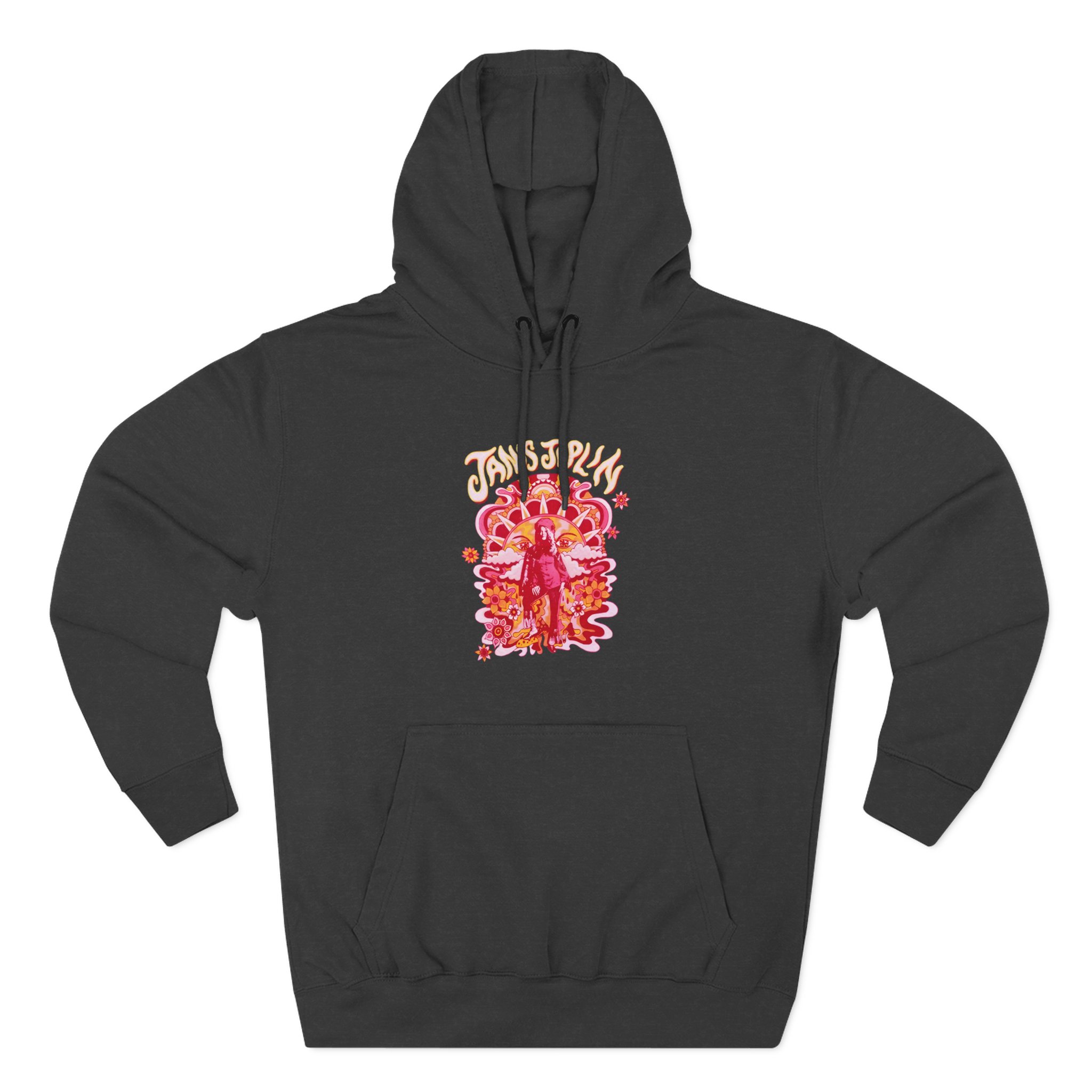 Janis Joplin Groovy Three-Panel Fleece Hoodie - Image 3