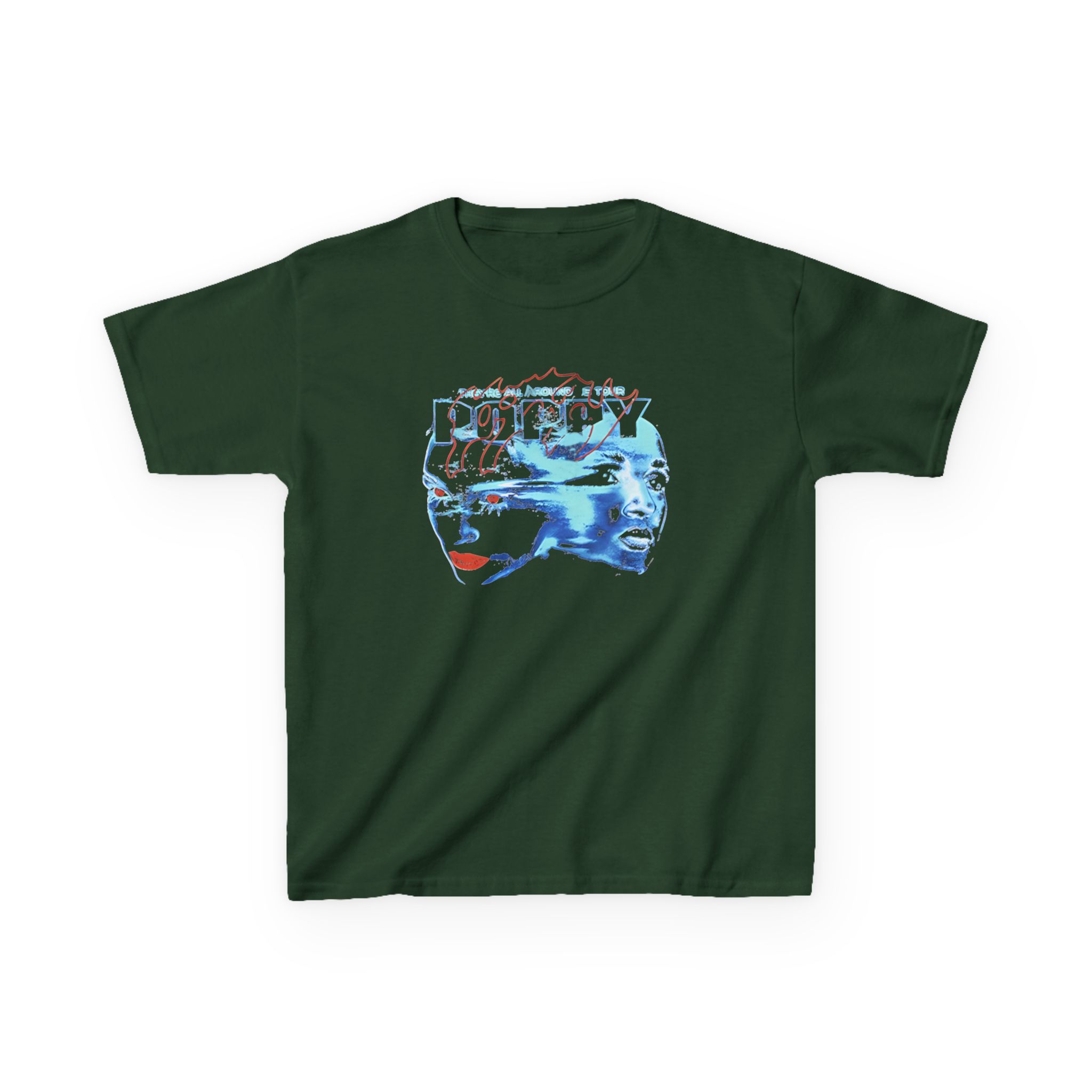 Kids Poppy They Are All Around Us Tour Heavy Cotton™ Tee - Image 3