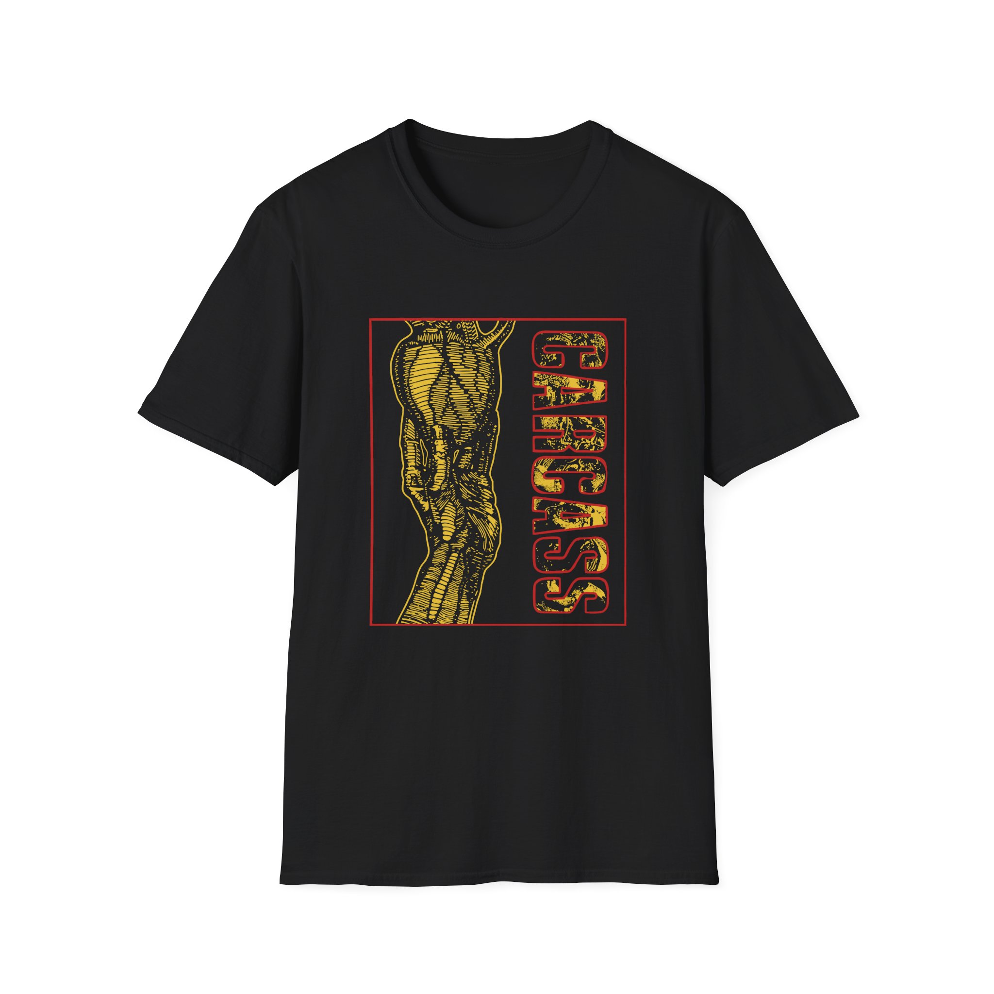 Carcass Heartwork Unisex Softstyle T-Shirt - Image 3