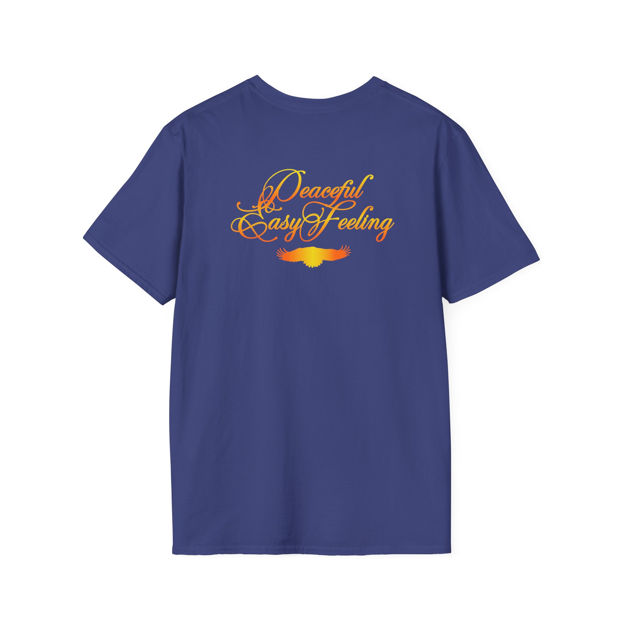 The Eagles Peaceful Easy Feeling Desert Unisex Softstyle T-Shirt - Image 12