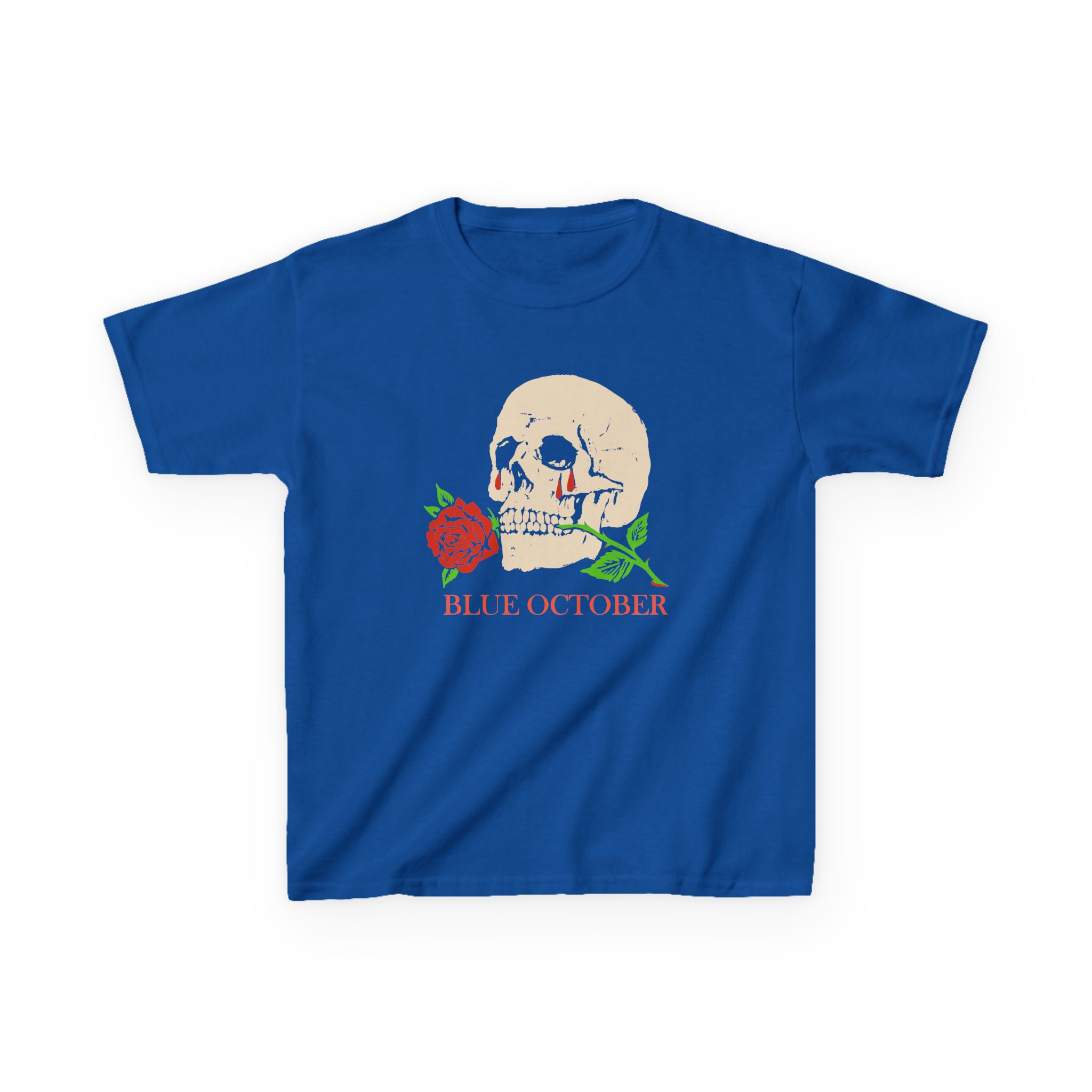 Blue October Where Did You Go Kids Heavy Cotton™ Tee - Image 9