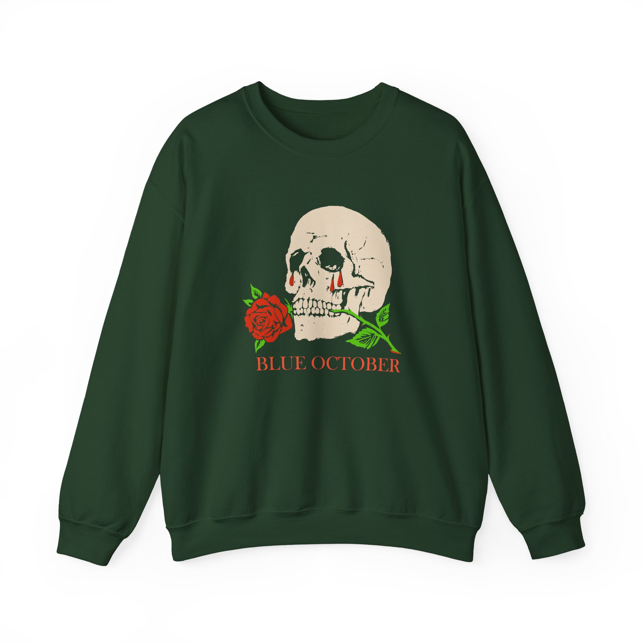 Blue October Where Did You Go Unisex Heavy Blend™ Crewneck Sweatshirt - Image 5