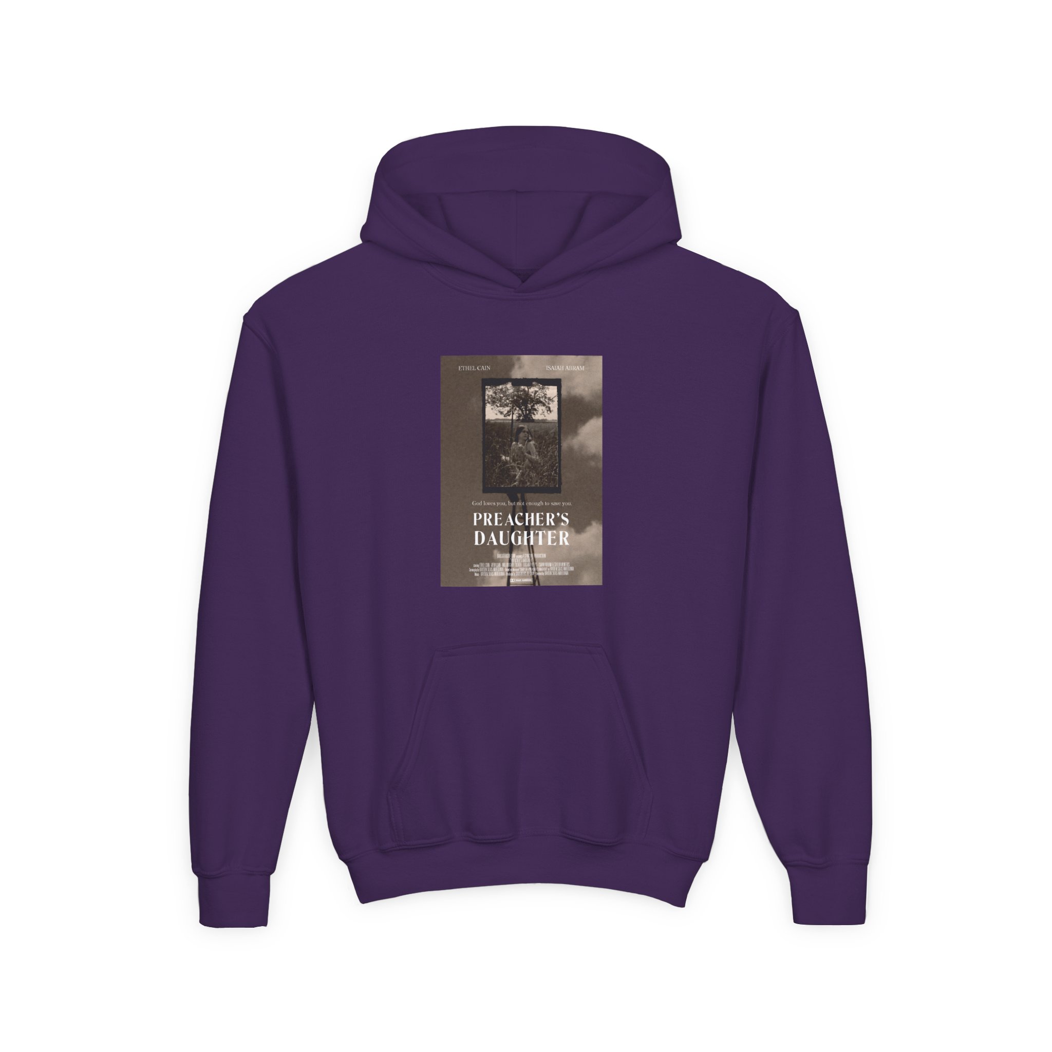 Youth Ethel Cain Preacher's Daughter Movie Poster Heavy Blend Hooded Sweatshirt - Image 11