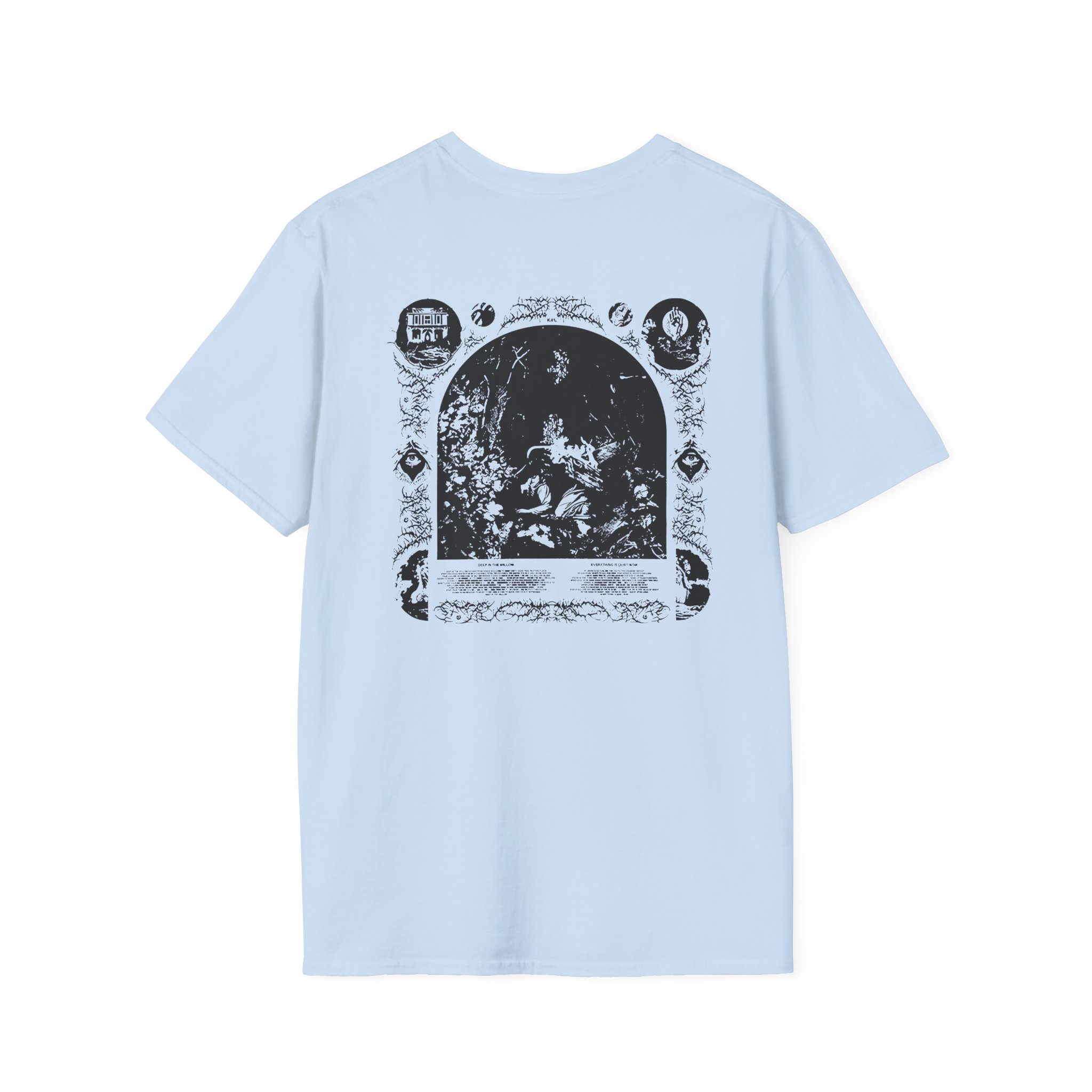 Knocked Loose Quiet Now Unisex Softstyle T-shirt - Image 12