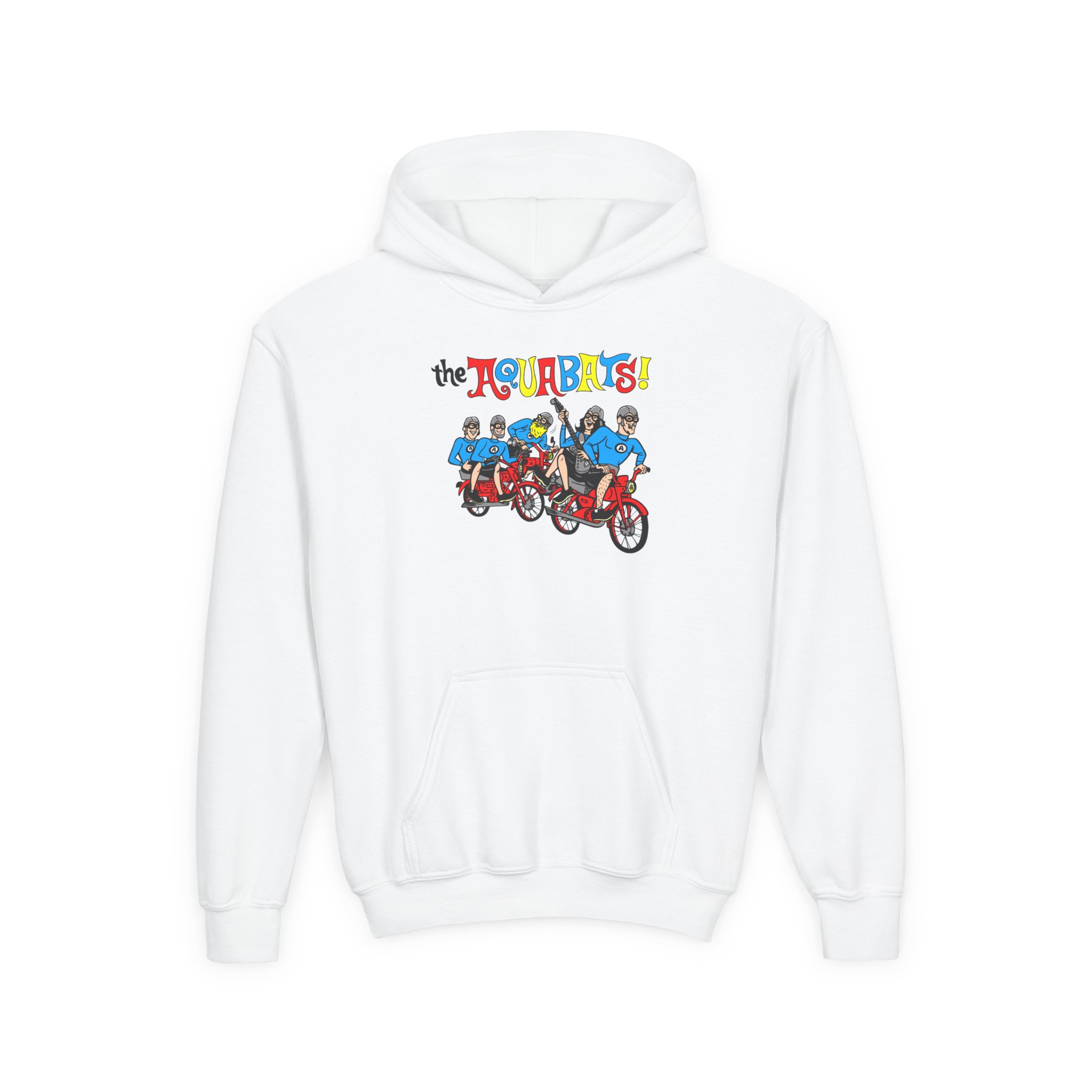 The Aquabats on a Bike! Youth Heavy Blend Hooded Sweatshirt