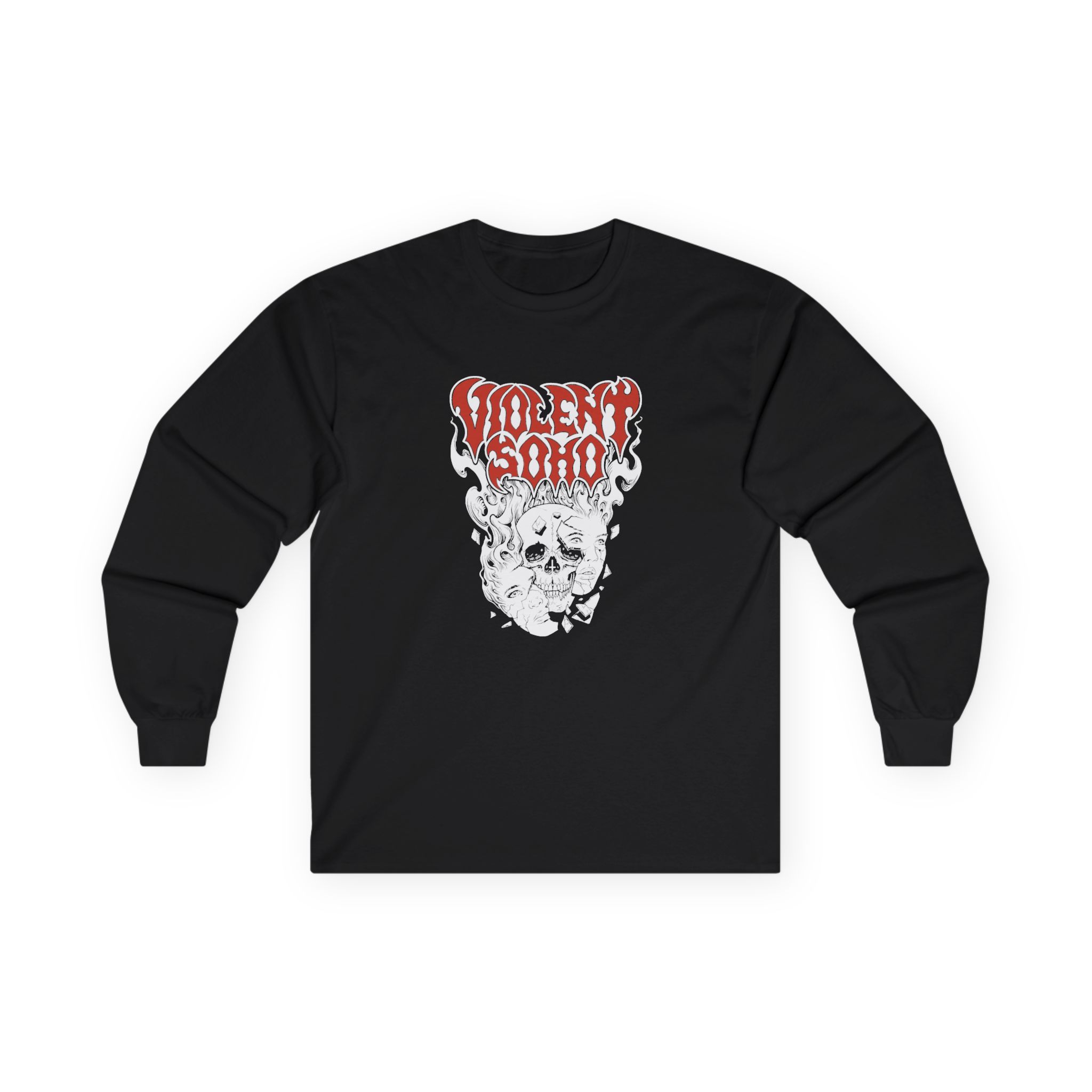 Violent Soho Murdoch Skull Unisex Ultra Cotton Long Sleeve Tee