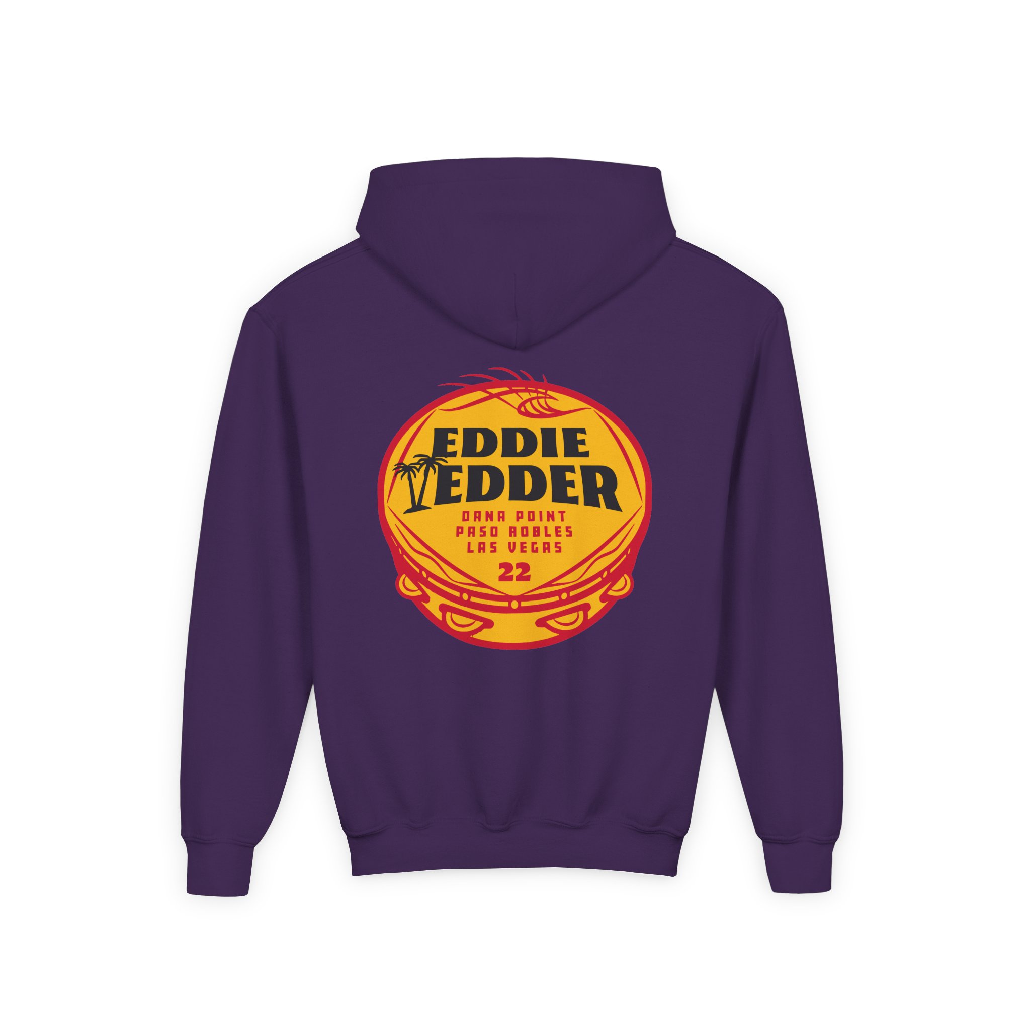 Eddie Vedder Tambourine Youth Heavy Blend Hooded Sweatshirt - Image 12