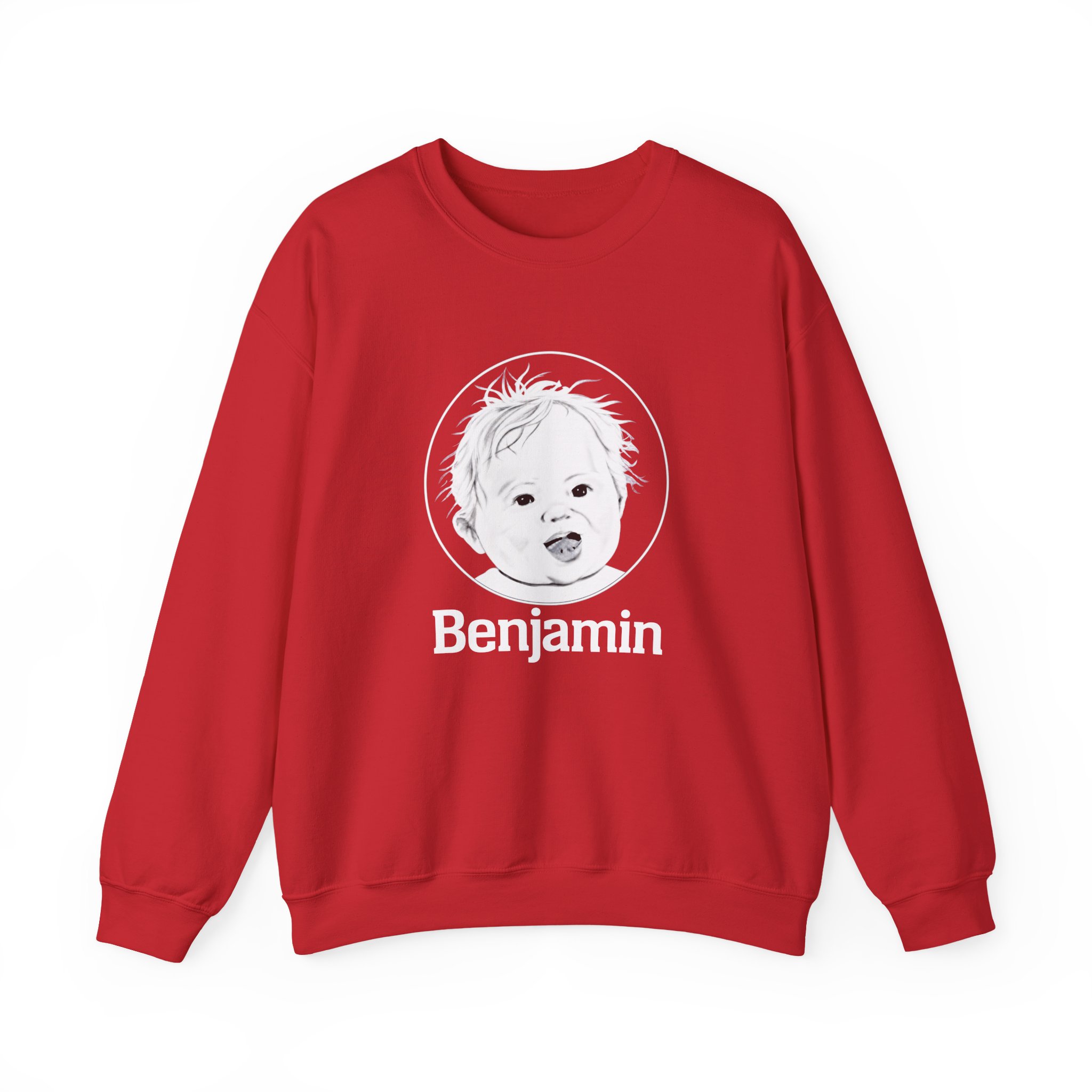 Garrett Watts Baby Benjamin Unisex Heavy Blend™ Crewneck Sweatshirt - Image 23