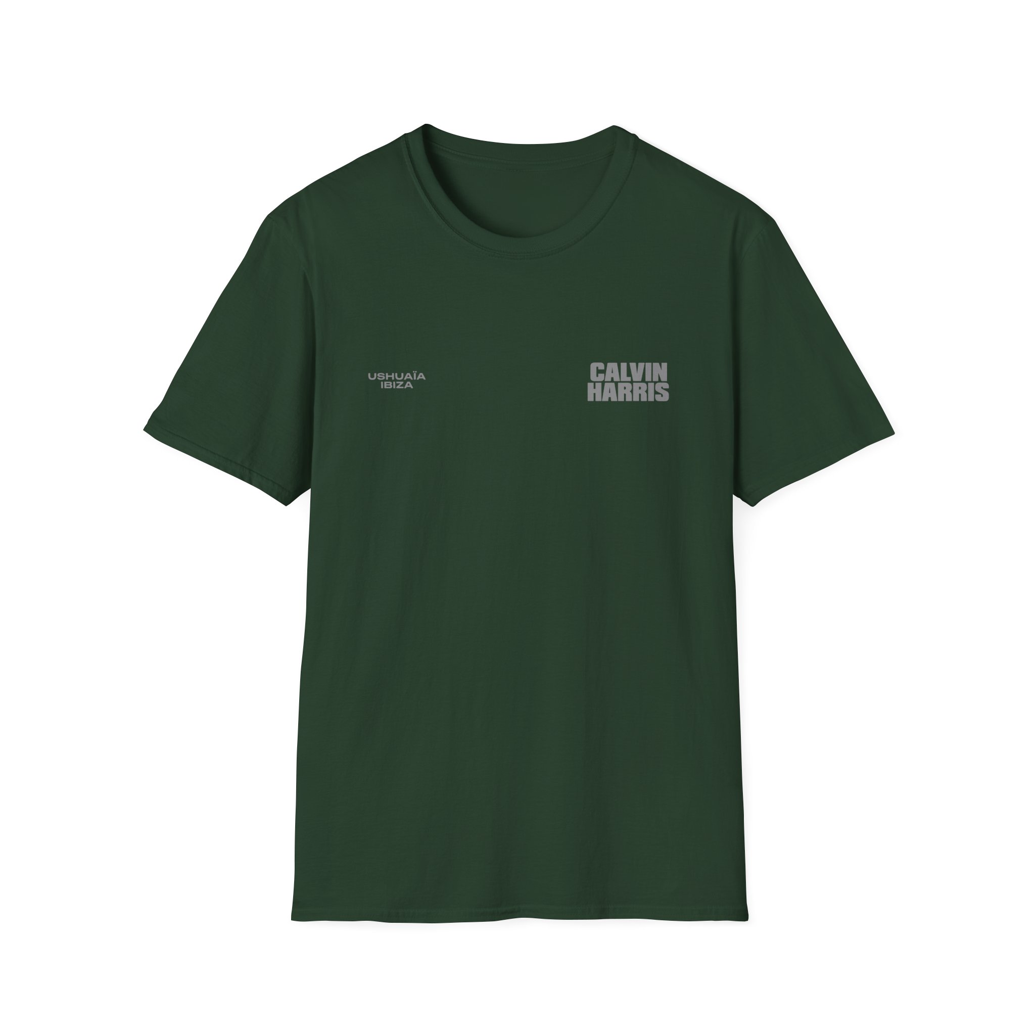 Calvin Harris Ibiza Text Unisex Softstyle T-Shirt - Image 7